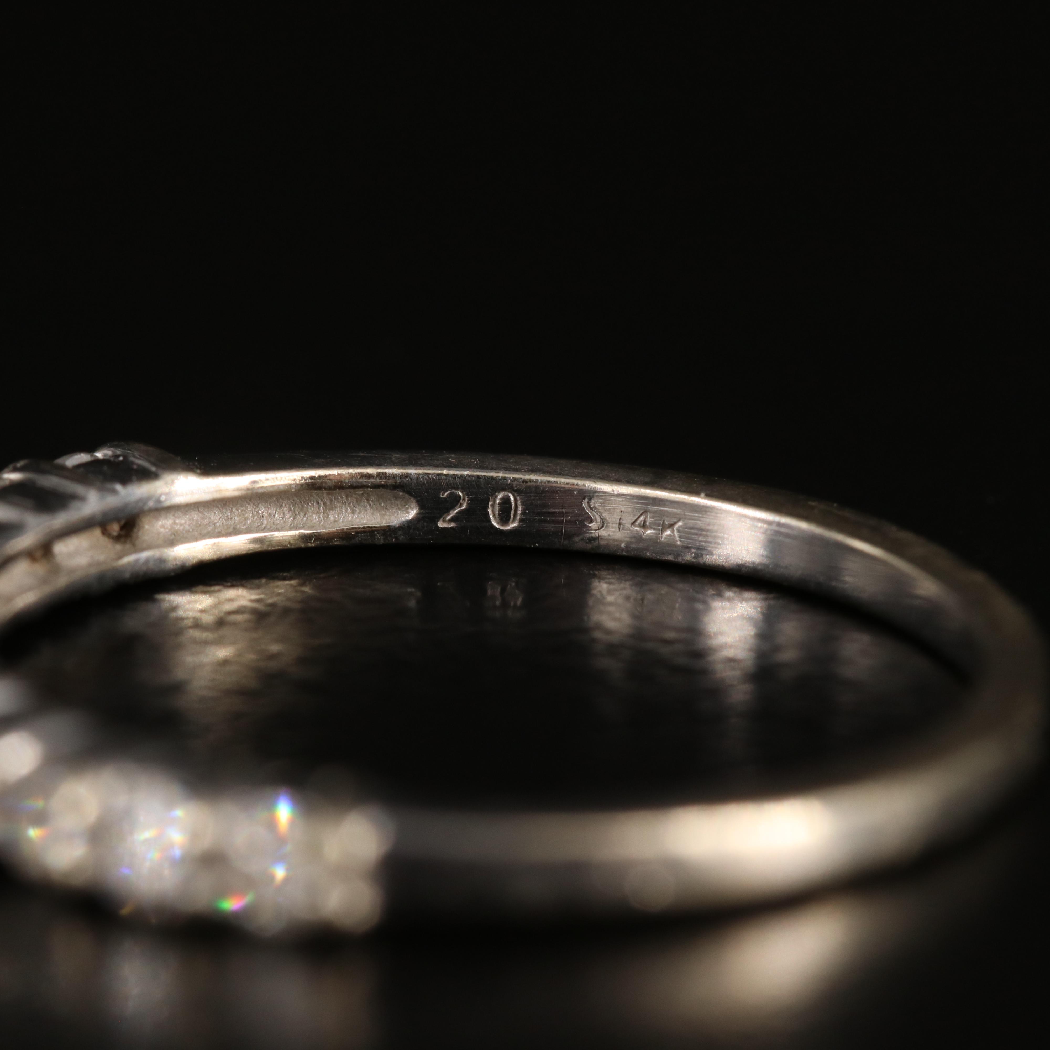 14K 0.33 CTW Diamond Band