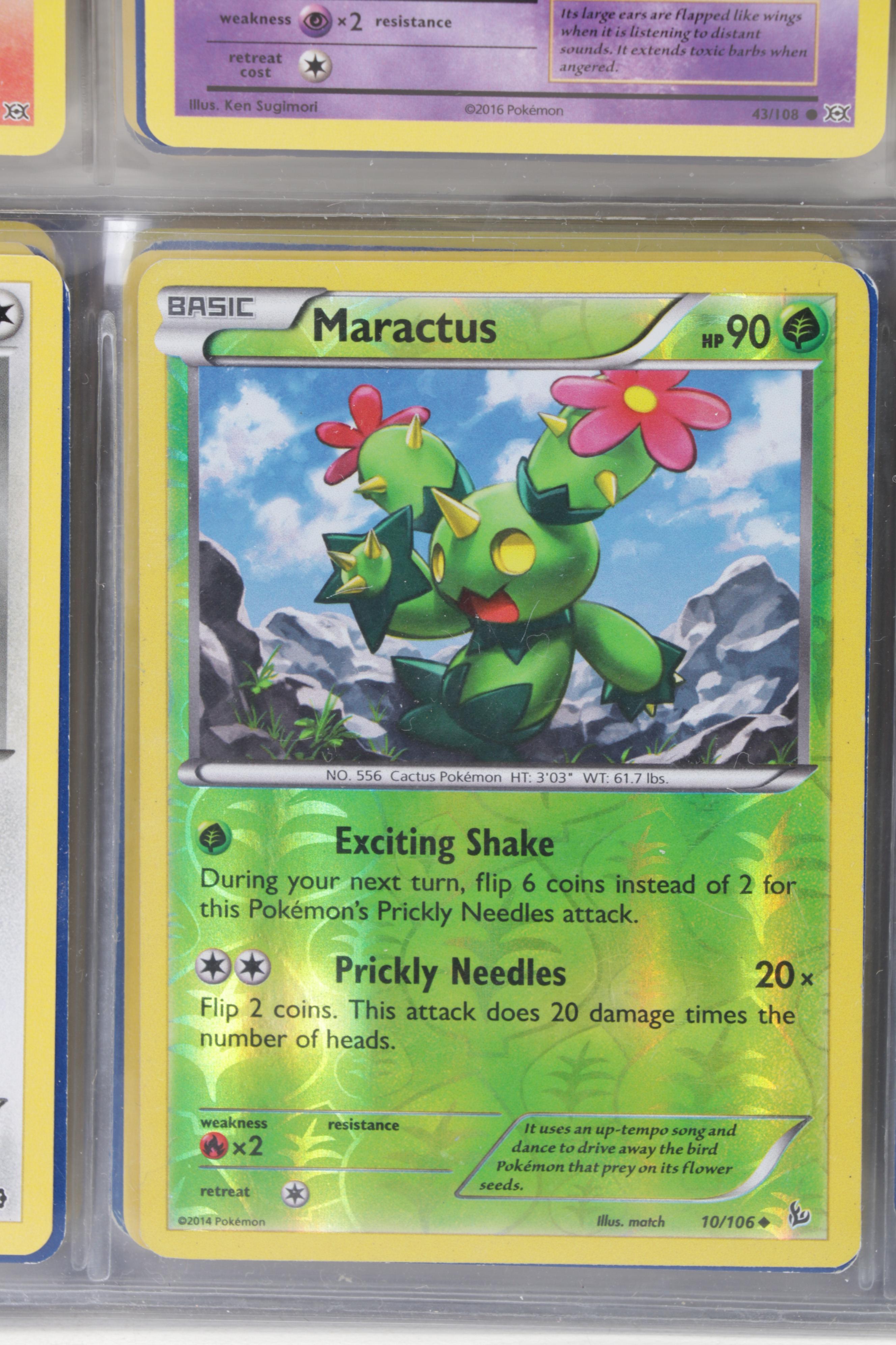 Pokémon Trading Cards Including First Edition "Erika's Gloom"