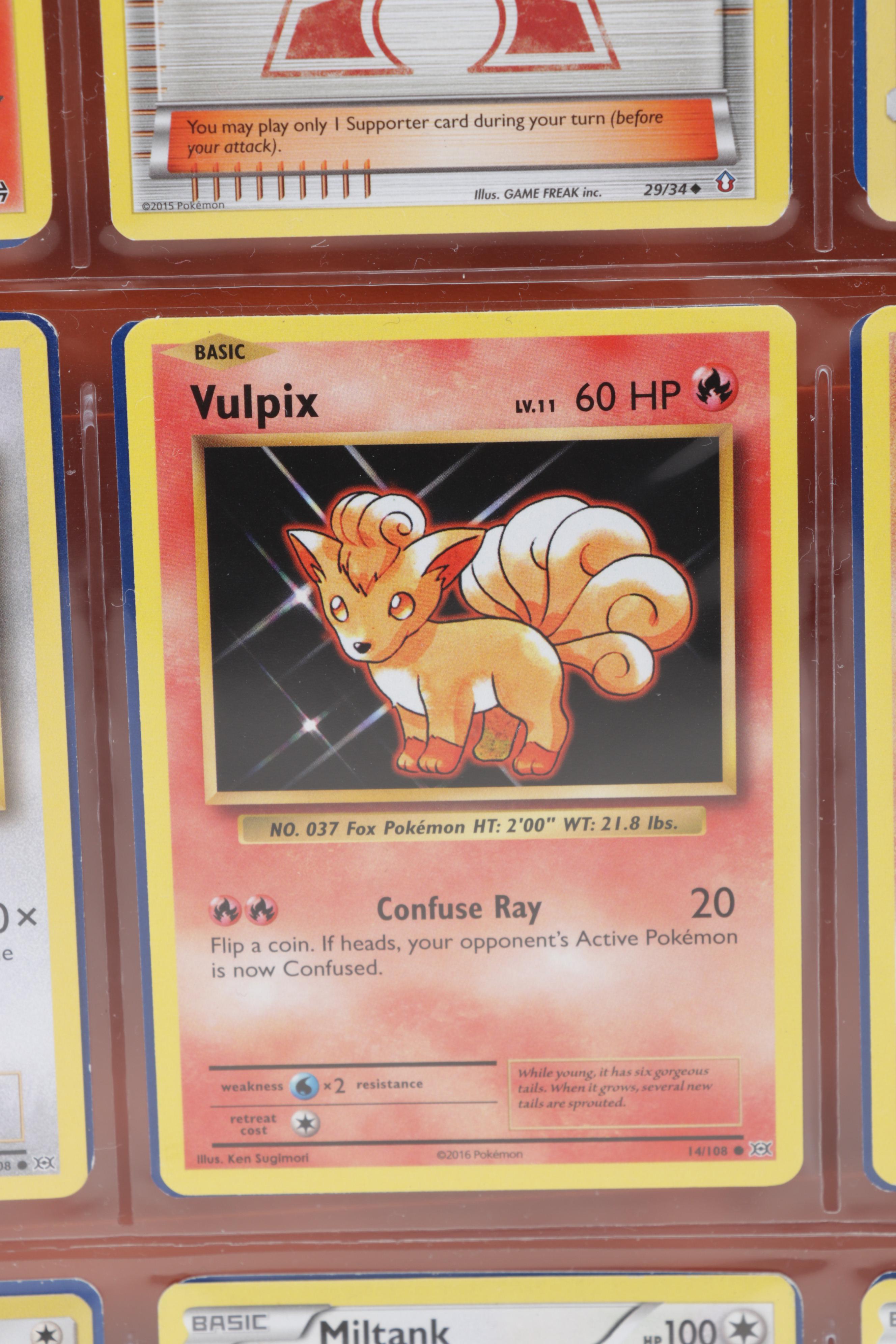 Pokémon Trading Cards Including First Edition "Erika's Gloom"