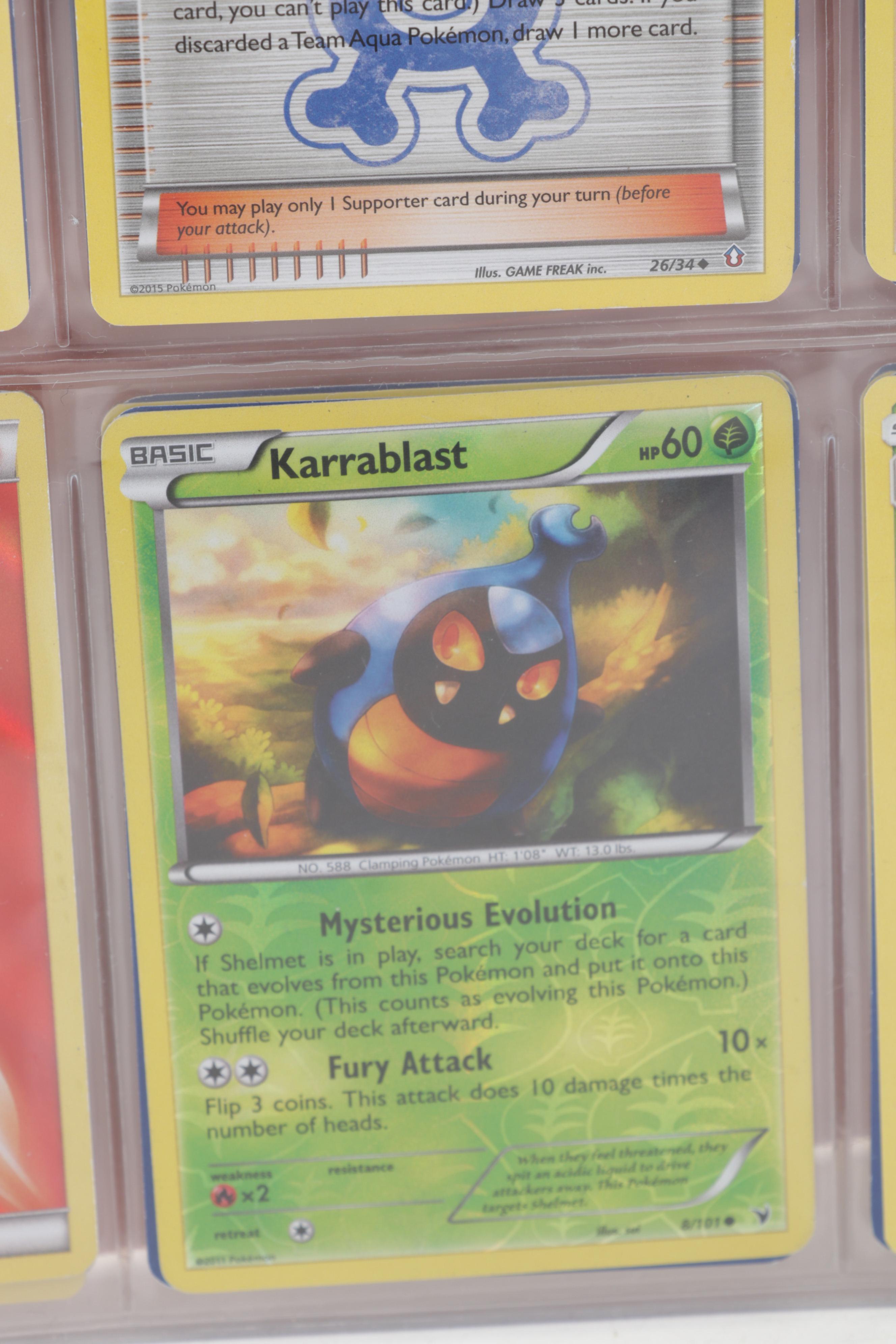 Pokémon Trading Cards Including First Edition "Erika's Gloom"