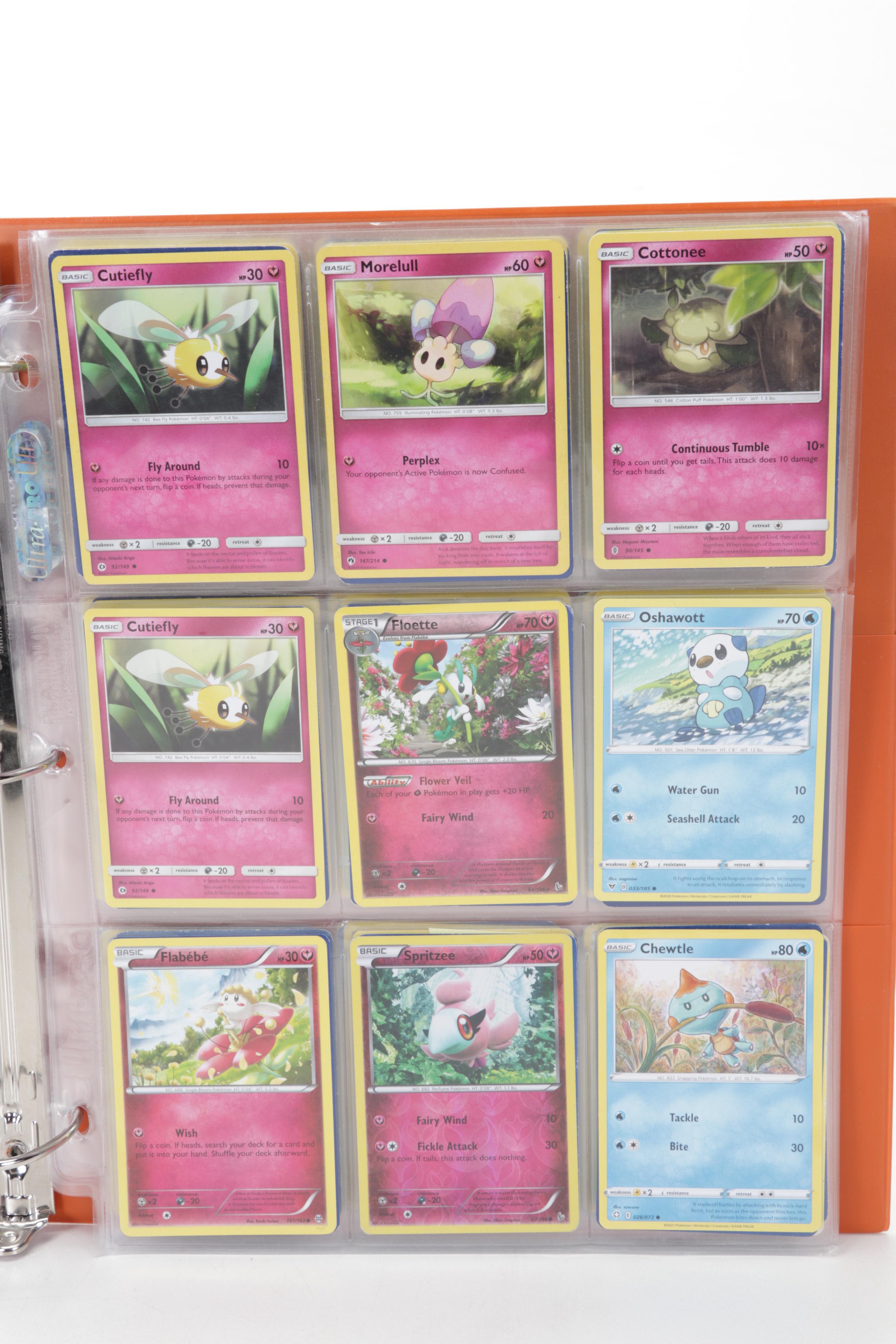 Pokémon Trading Cards Including First Edition "Erika's Gloom"