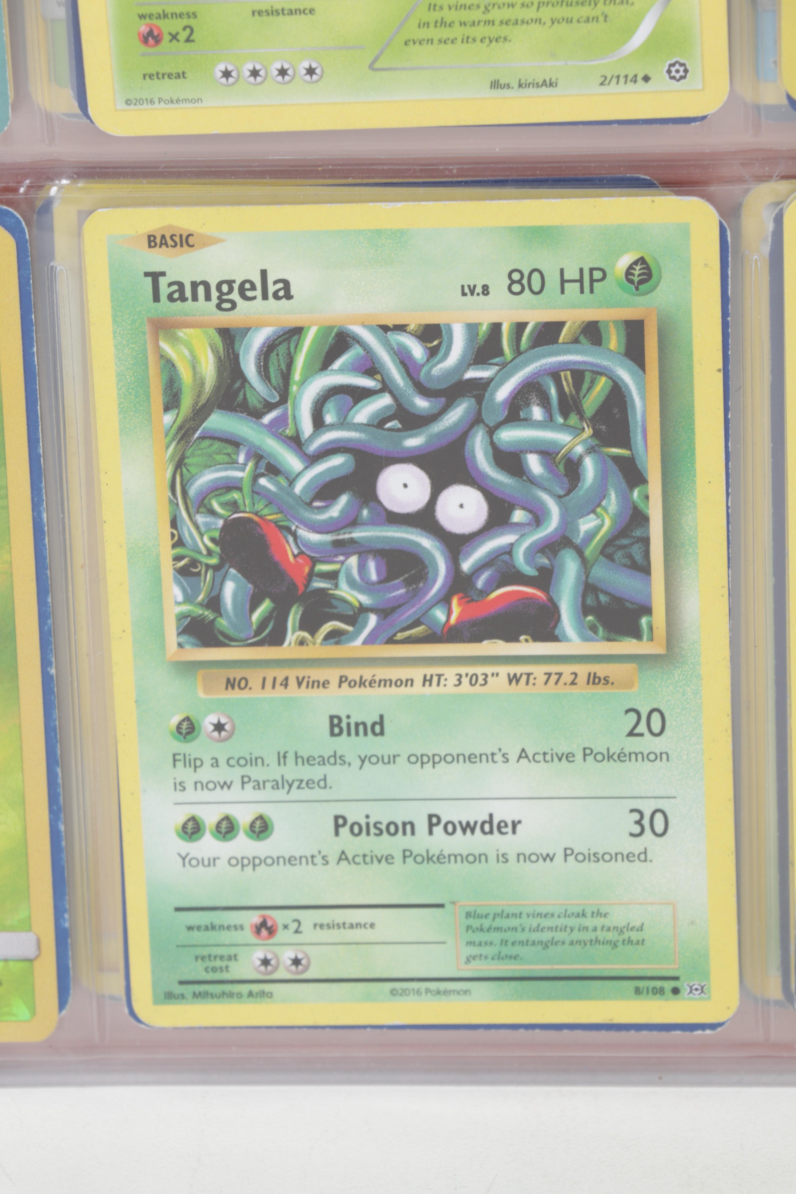 Pokémon Trading Cards Including First Edition "Erika's Gloom"