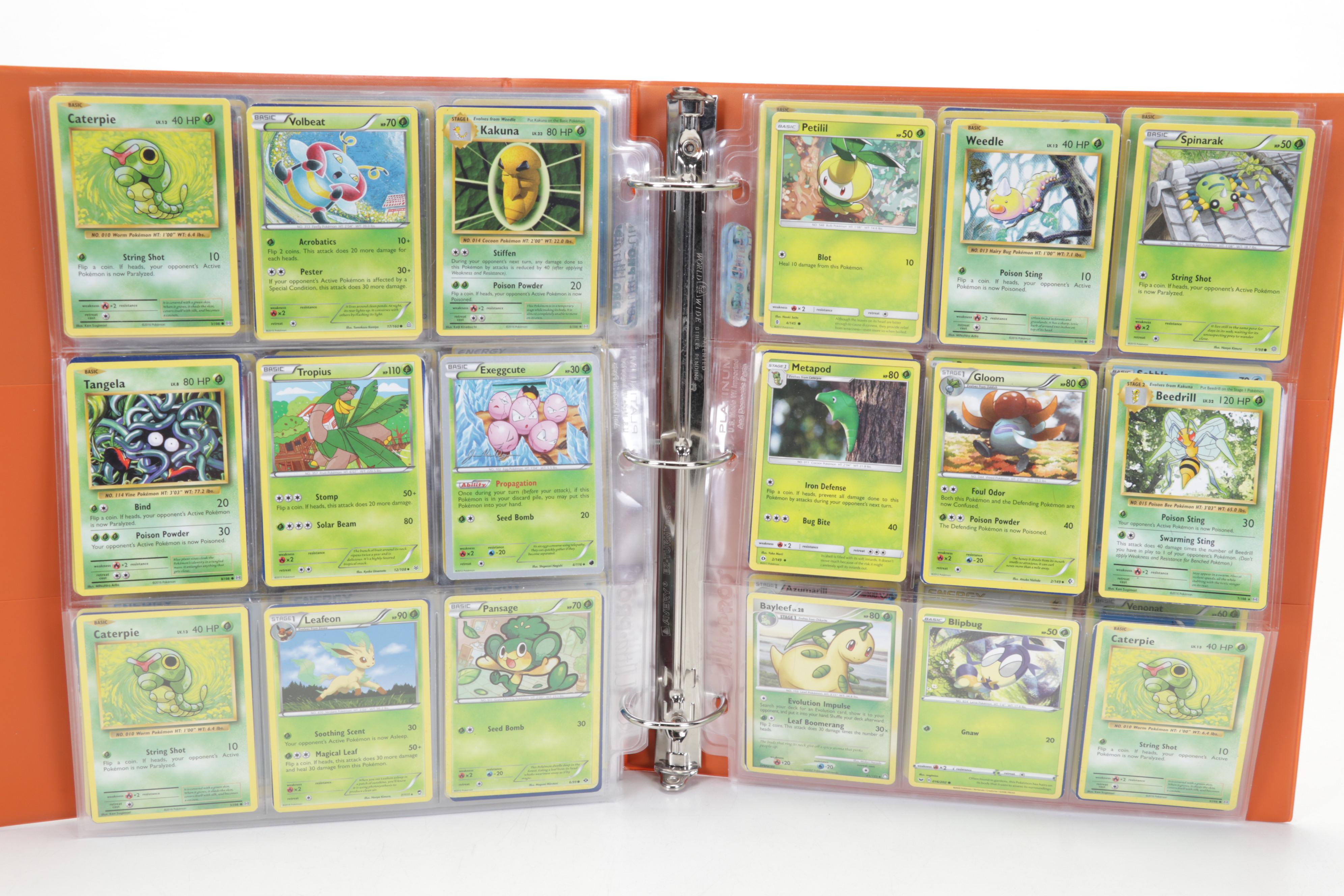 Pokémon Trading Cards Including First Edition "Erika's Gloom"