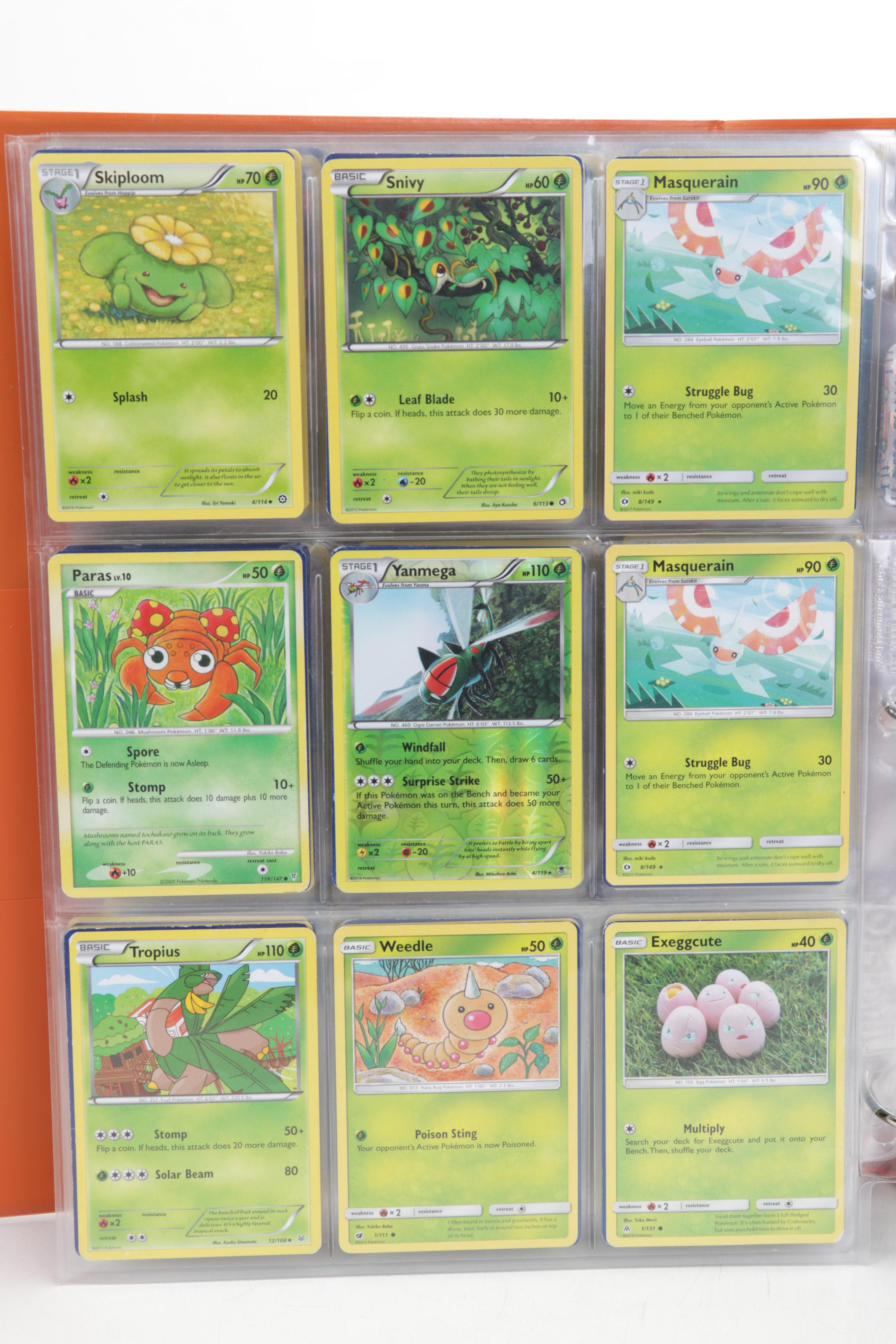 Pokémon Trading Cards Including First Edition "Erika's Gloom"