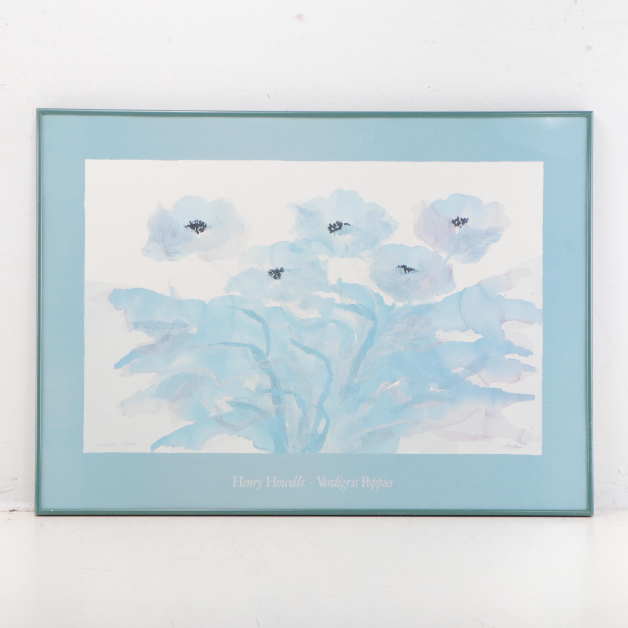 Floral Offset Lithographs After Henry Howells, Helen Paul, and Nancy Lund