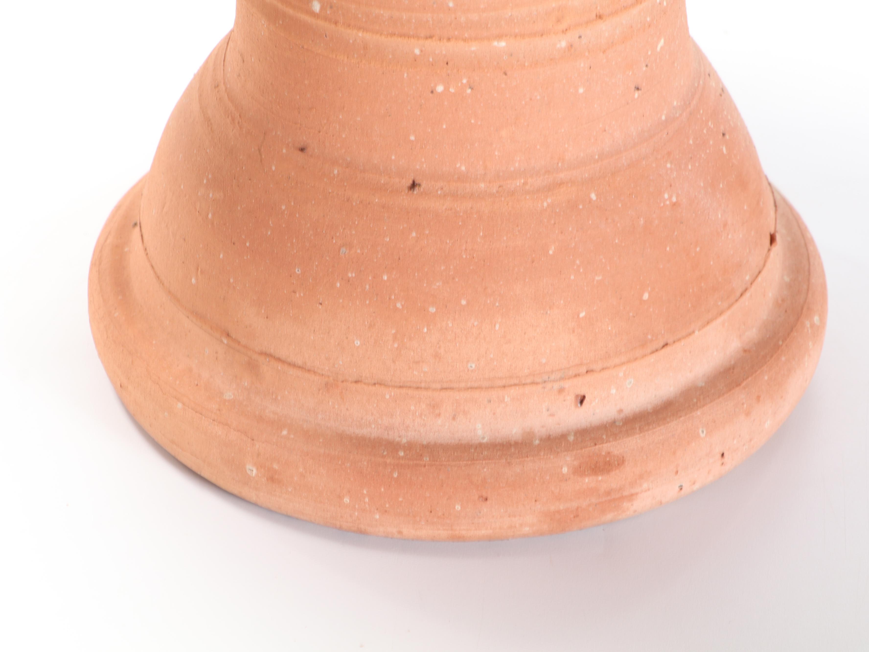 Ceramic and Fiberglass Faux Stone Garden Planters