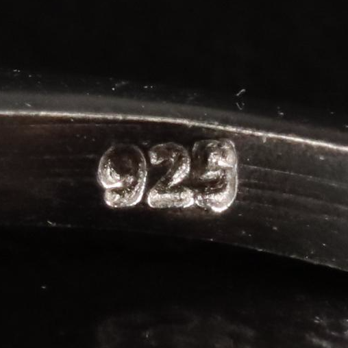 Sterling Smoky Quartz Solitaire Ring