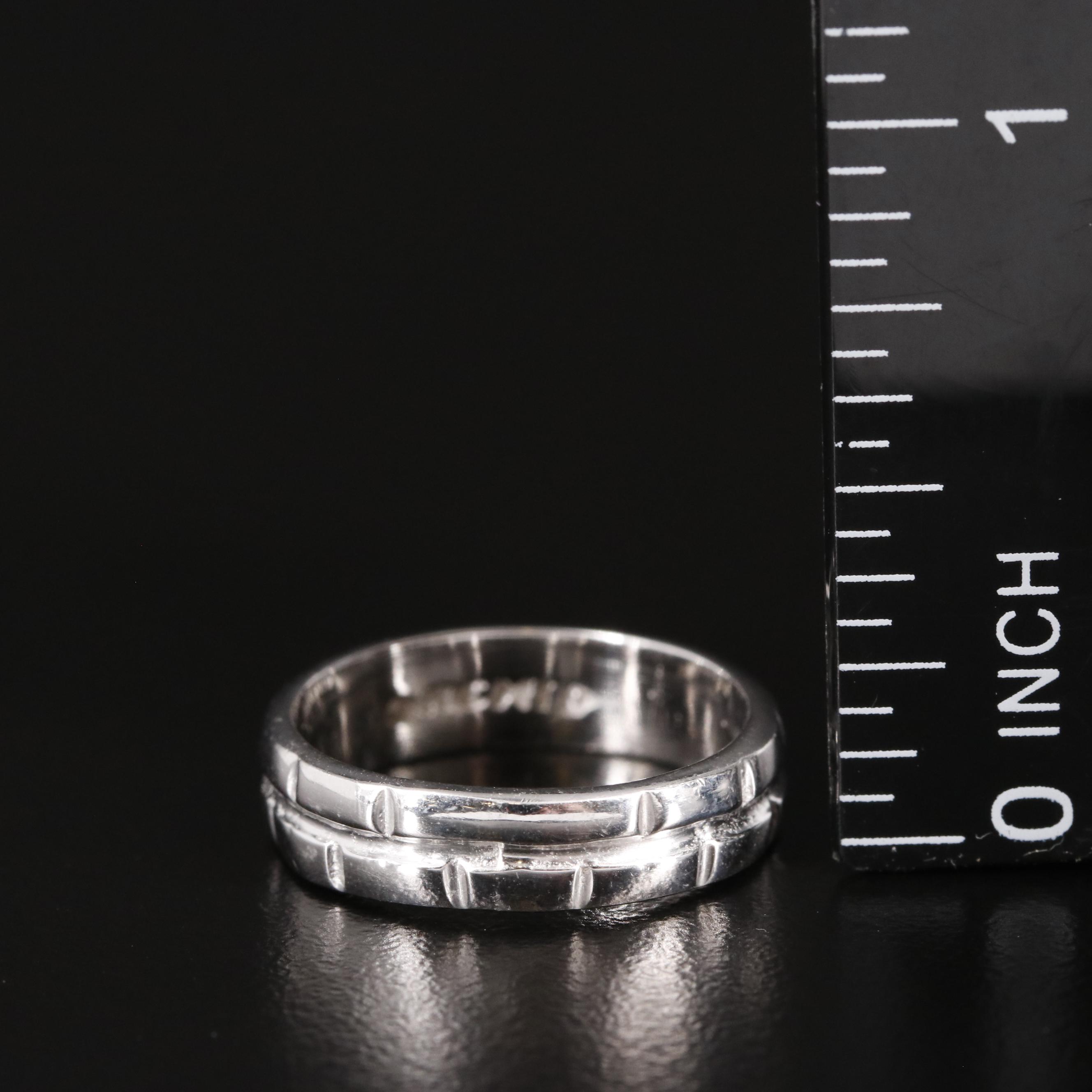 Sterling Textured Band Ring