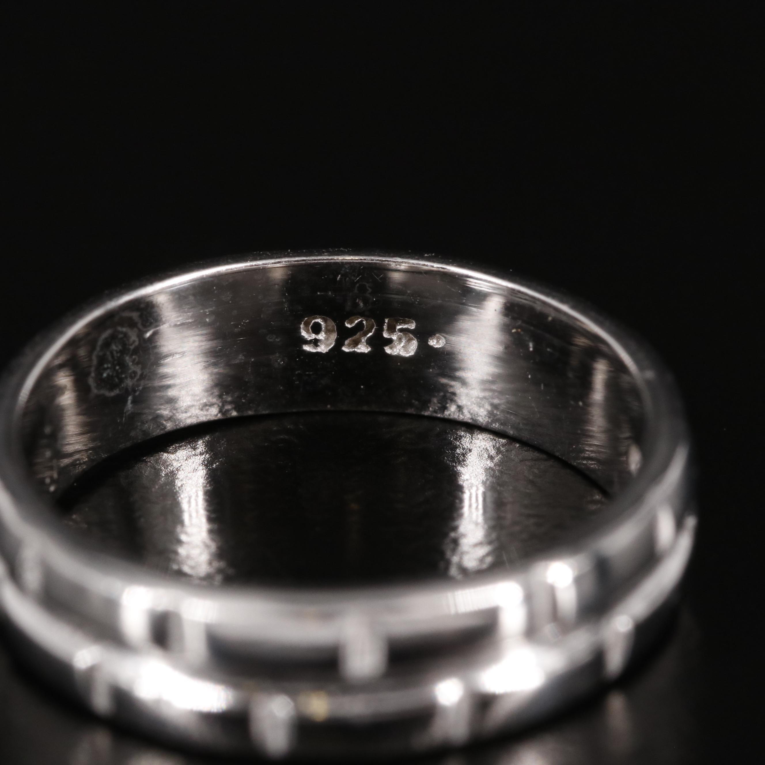 Sterling Textured Band Ring