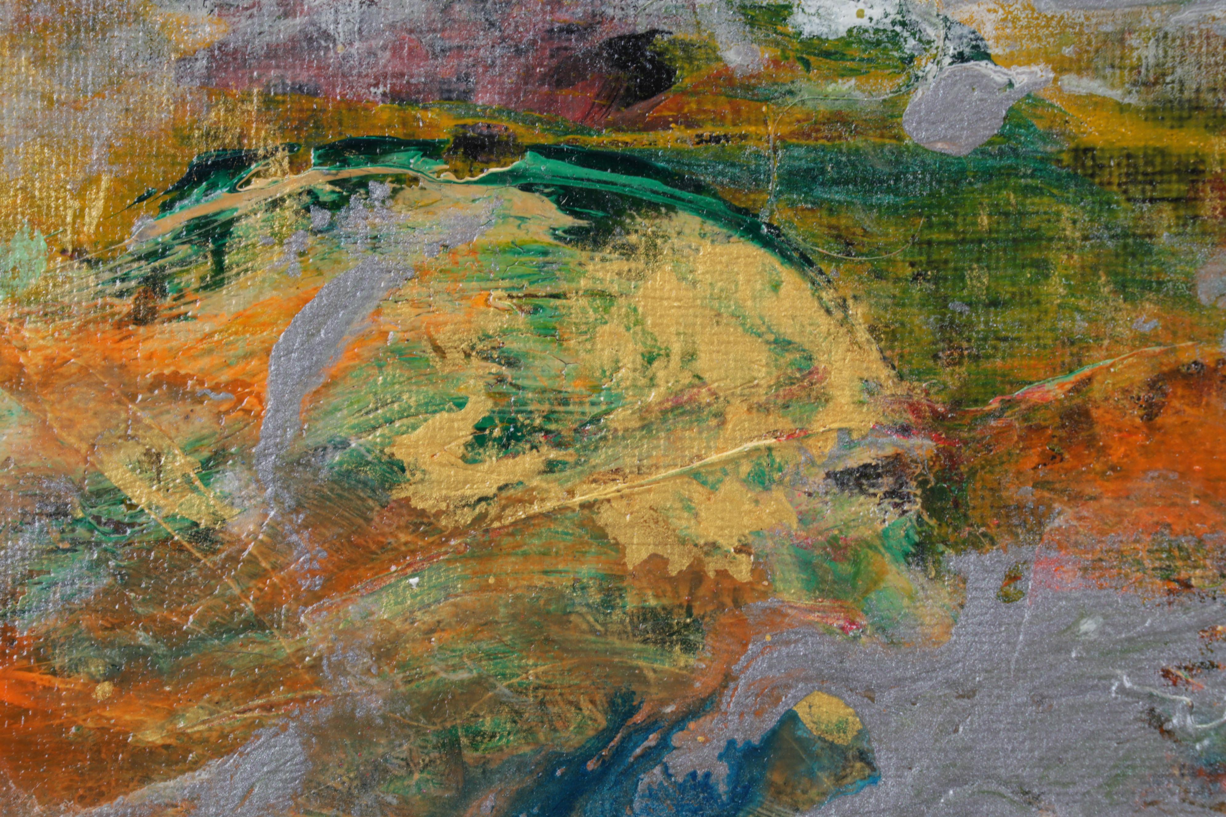 Farshad Lanjani Abstract Acrylic Painting, 21st Century