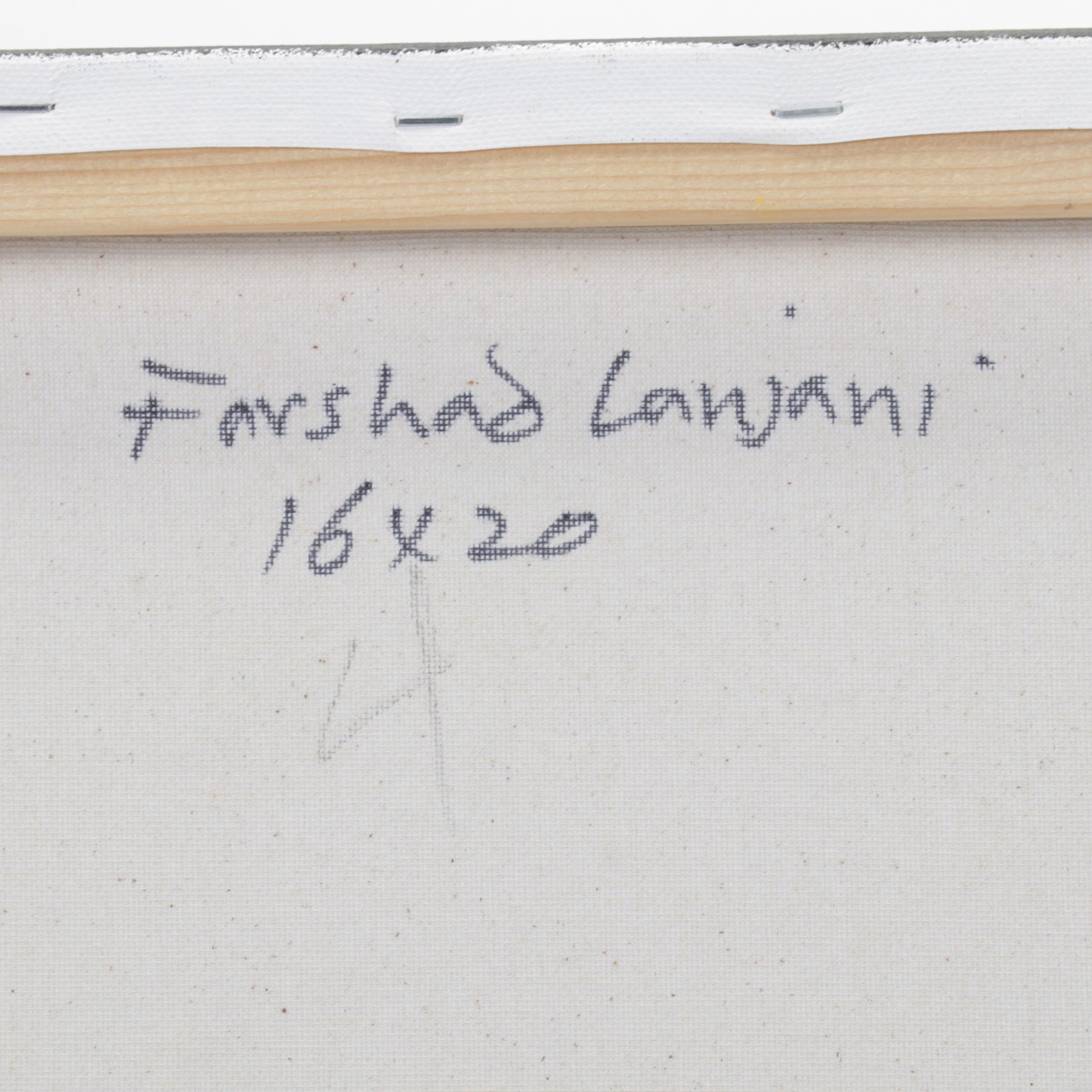 Farshad Lanjani Abstract Acrylic Painting, 21st Century