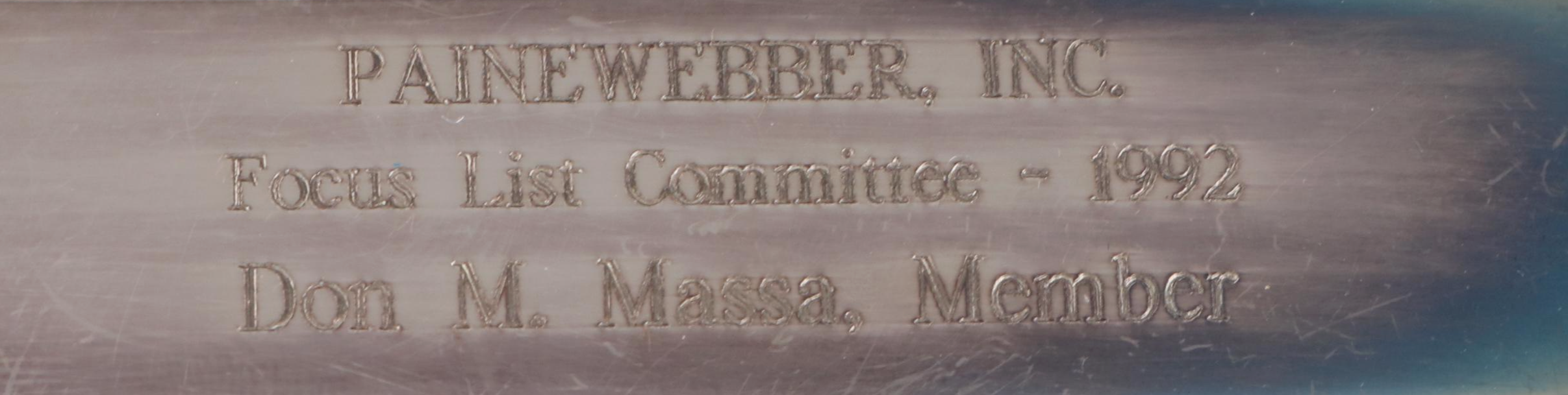 Tiffany & Co. and Other Silver Plate Letter Openers with Cross Pen and Pencil