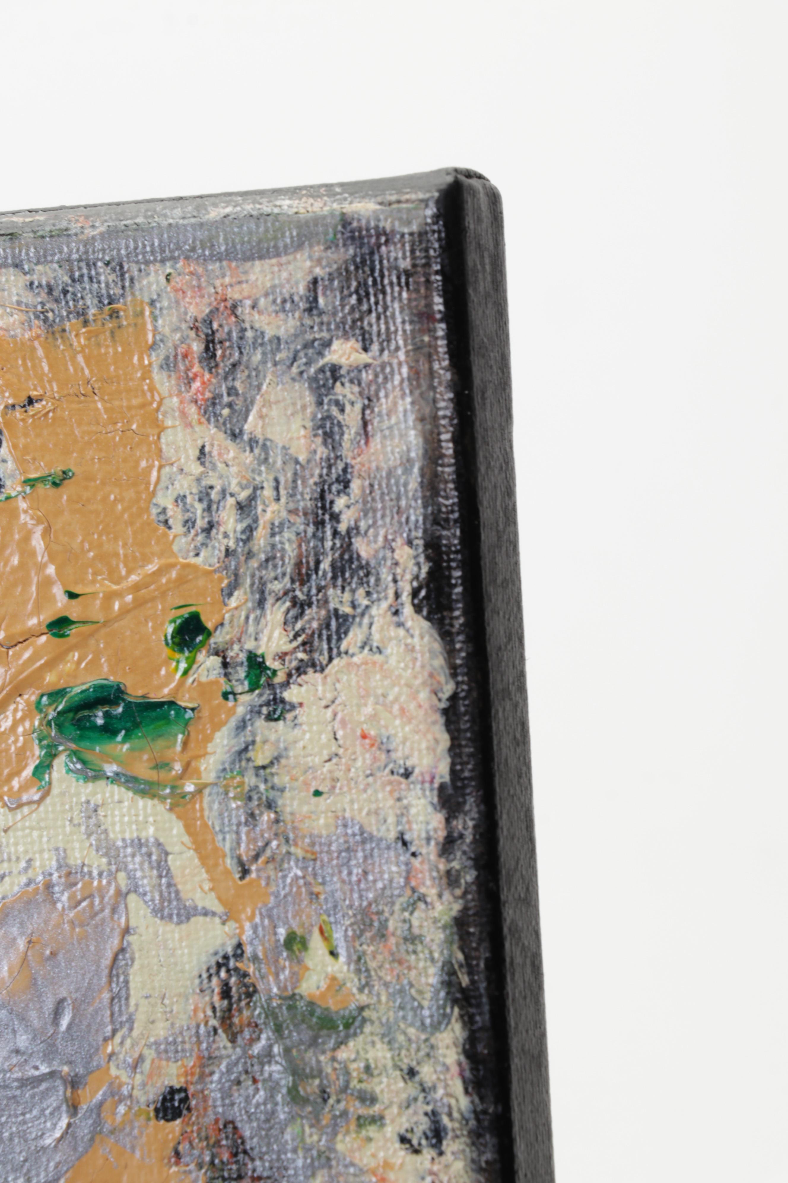 Farshad Lanjani Abstract Acrylic Painting, 21st Century