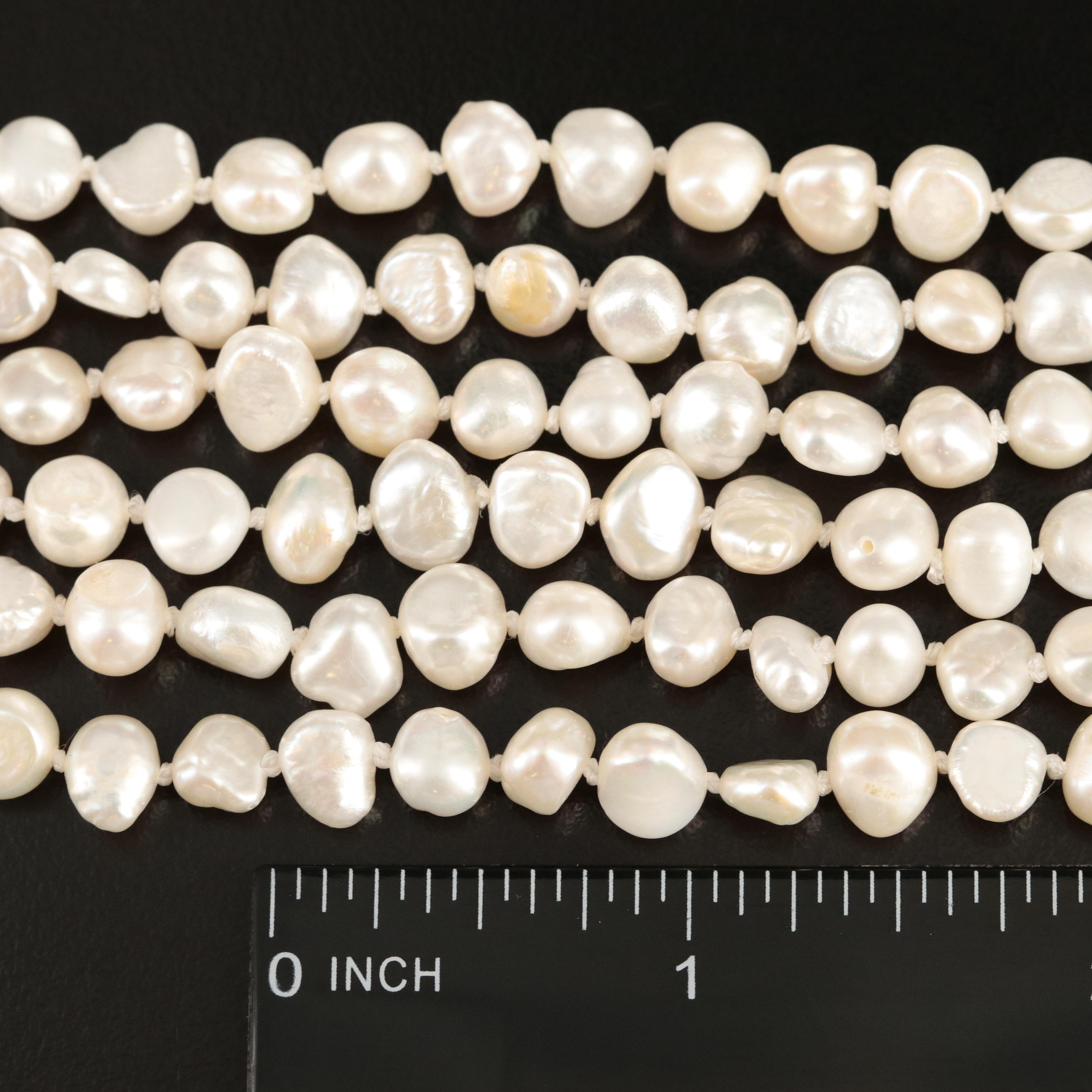 Pearl Rope Necklace