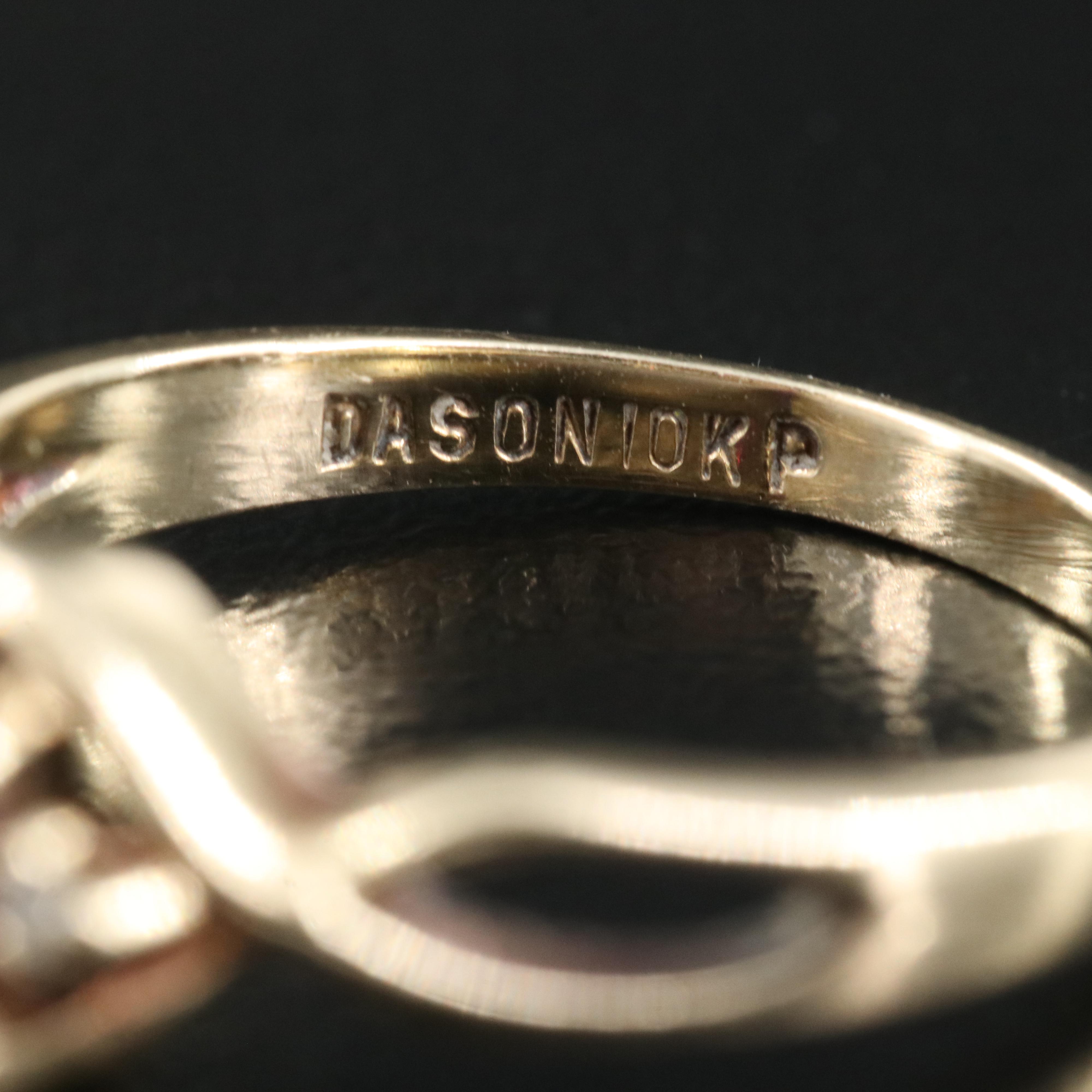 10K Rings Including Sapphire, Diamond and Ruby