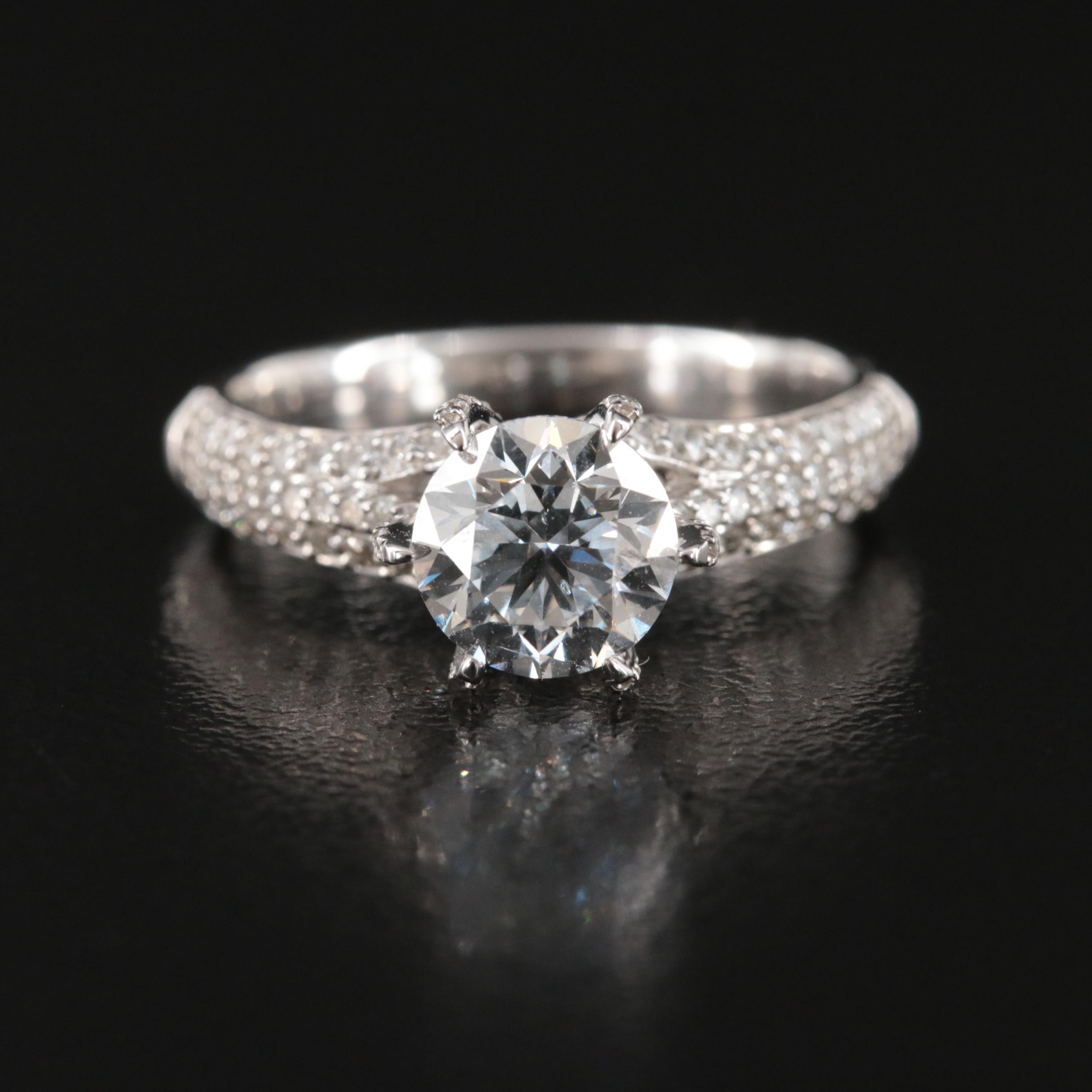 14K 1.72 CTW Lab Grown Diamond Ring