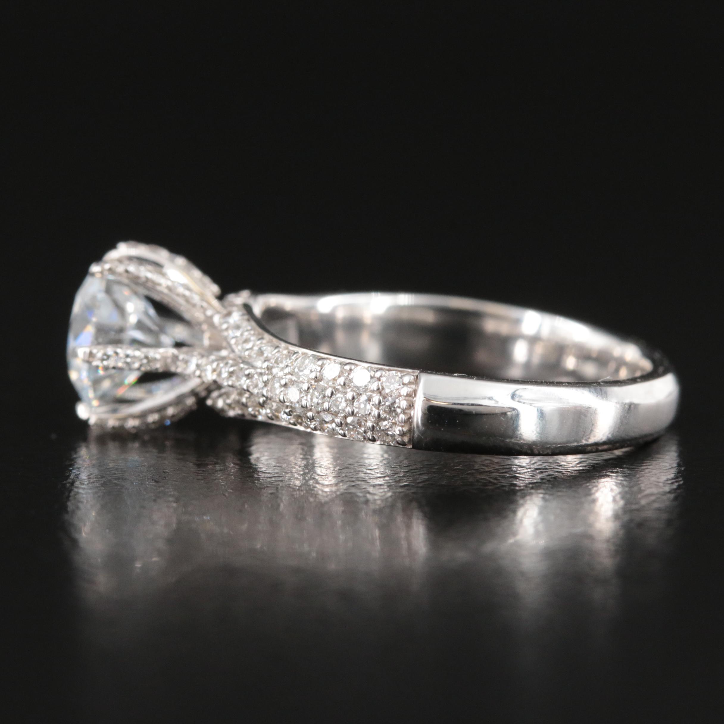 14K 1.72 CTW Lab Grown Diamond Ring