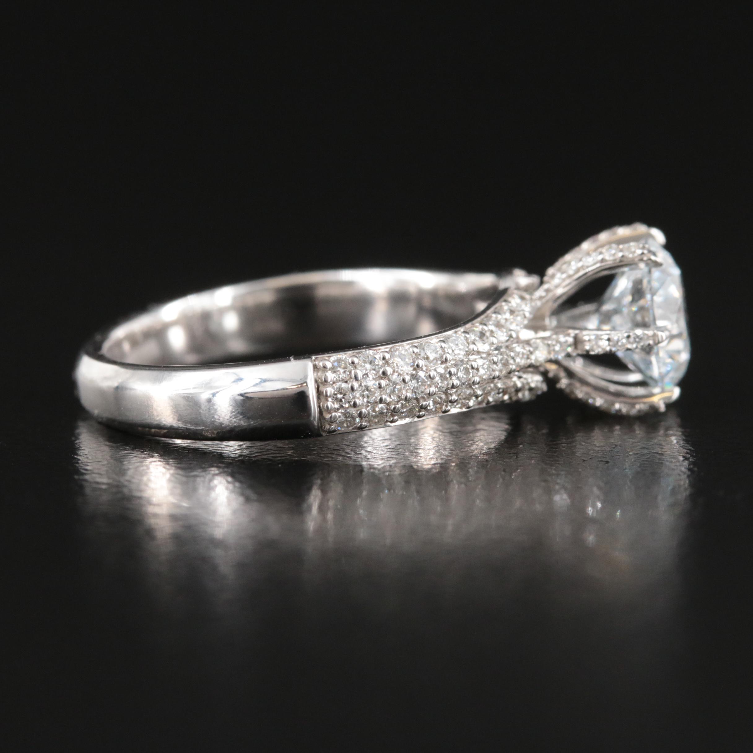 14K 1.72 CTW Lab Grown Diamond Ring