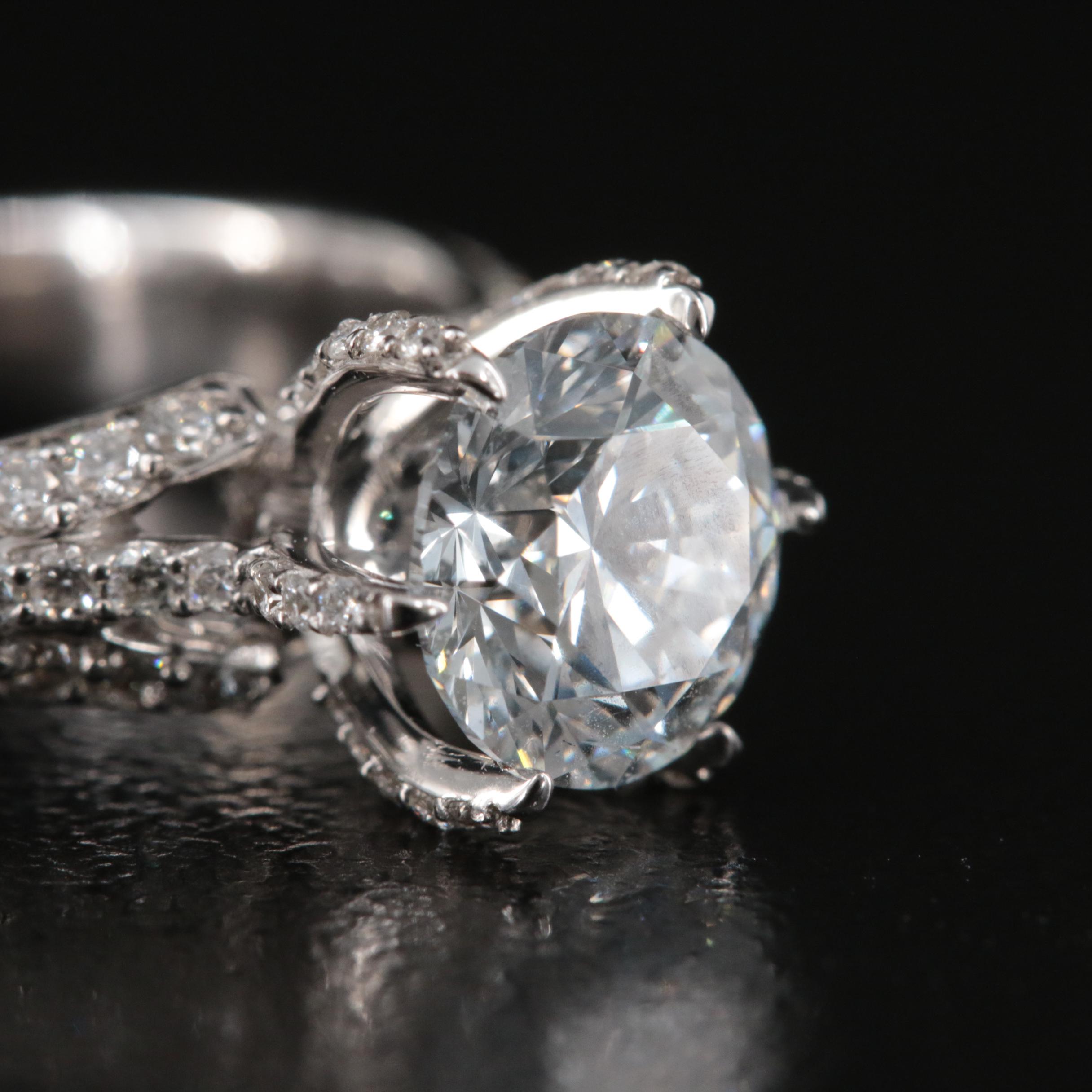 14K 1.72 CTW Lab Grown Diamond Ring