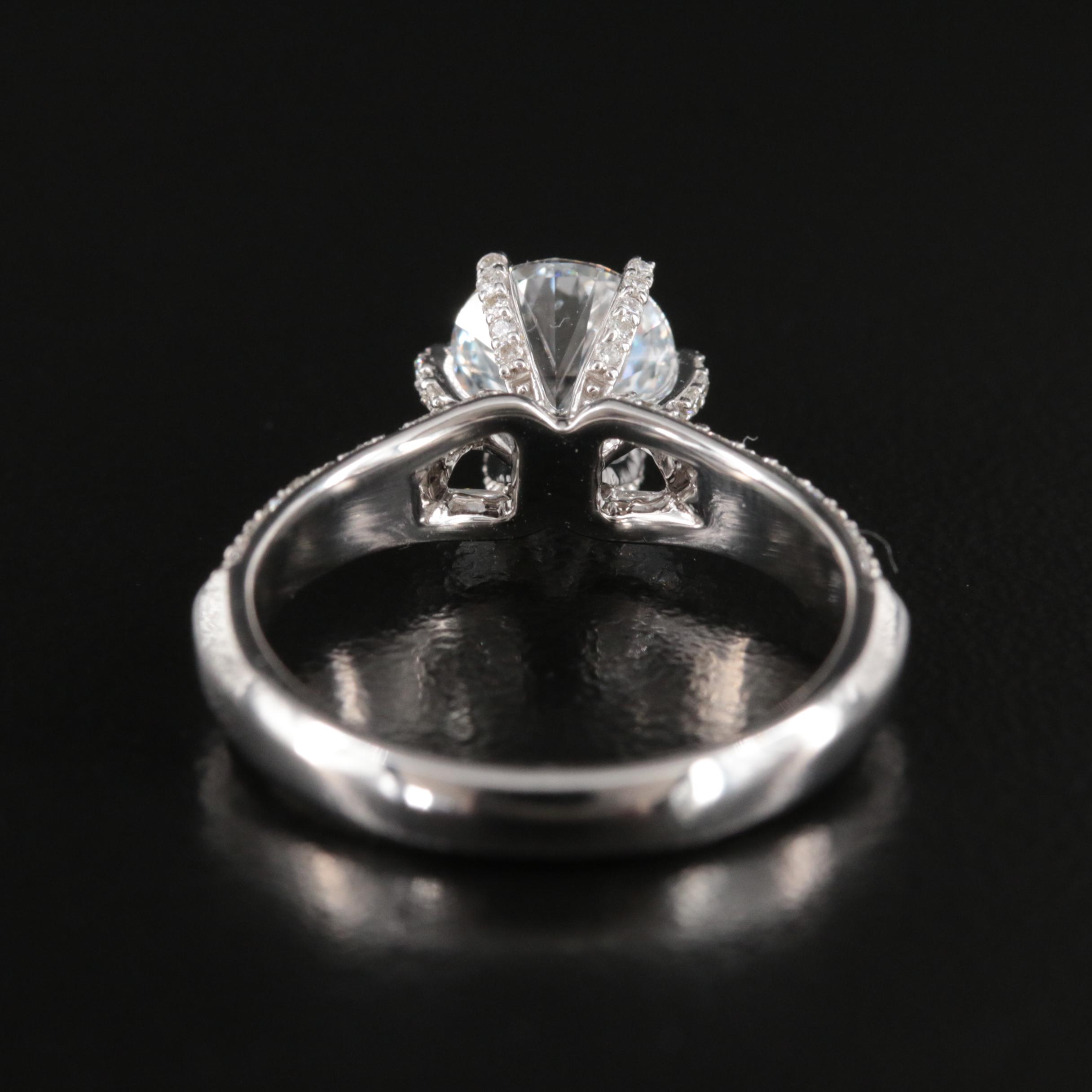 14K 1.72 CTW Lab Grown Diamond Ring