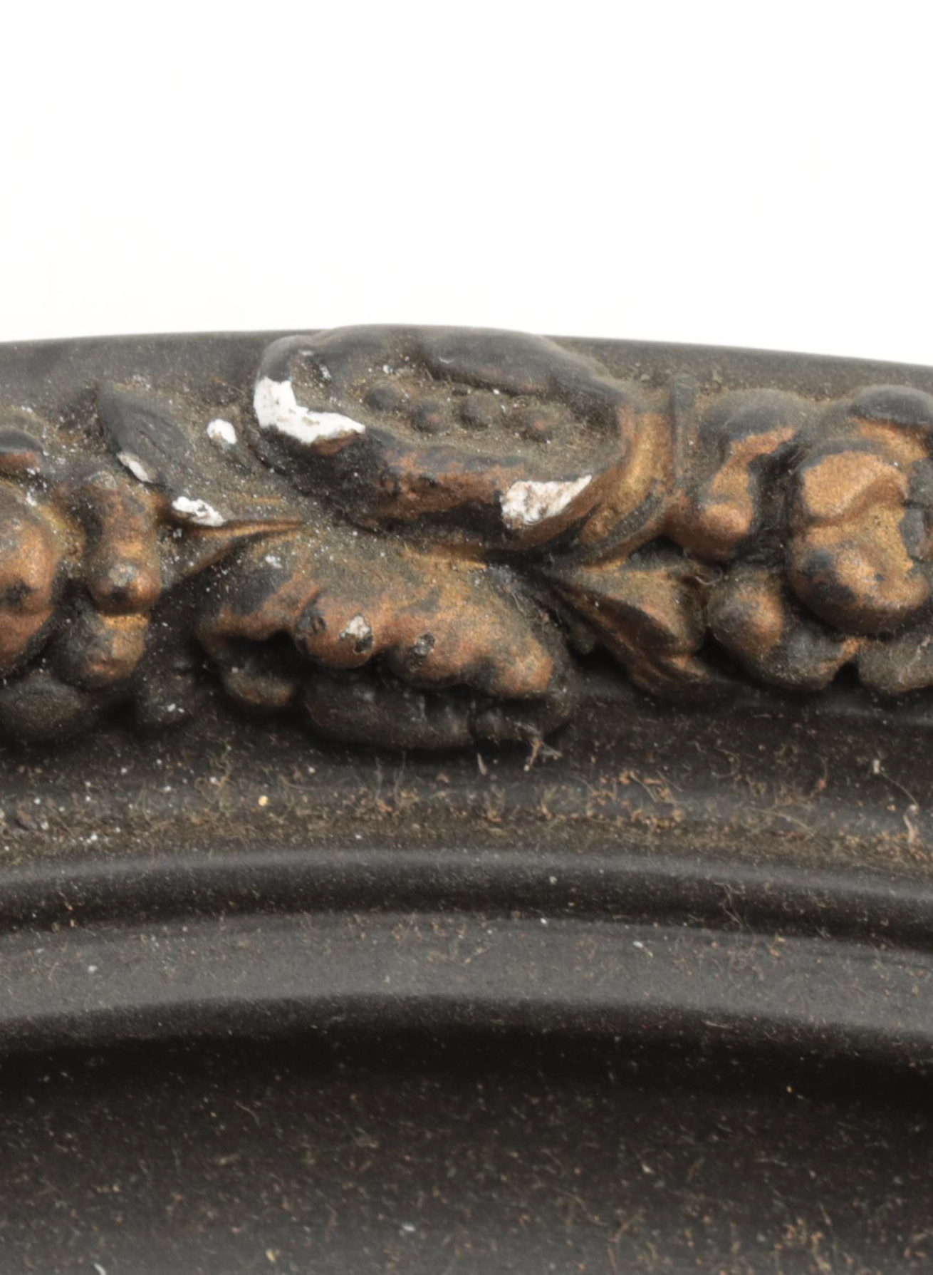 Painted Chalkware Courting Couple Wall Hangings, Mid-20th Century