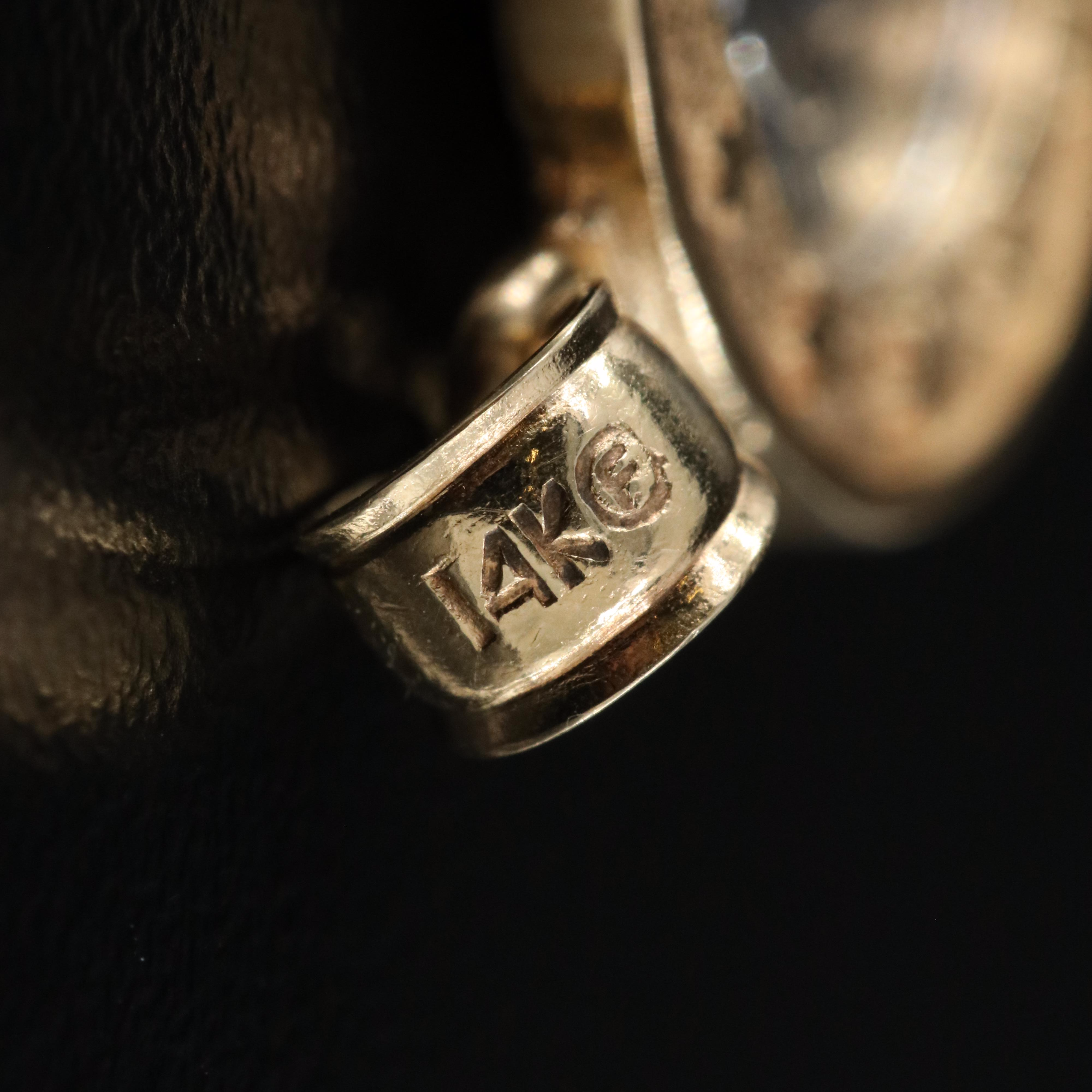 14K Pendant with 2001 1/10th Oz. Platinum Eagle Bullion Coin