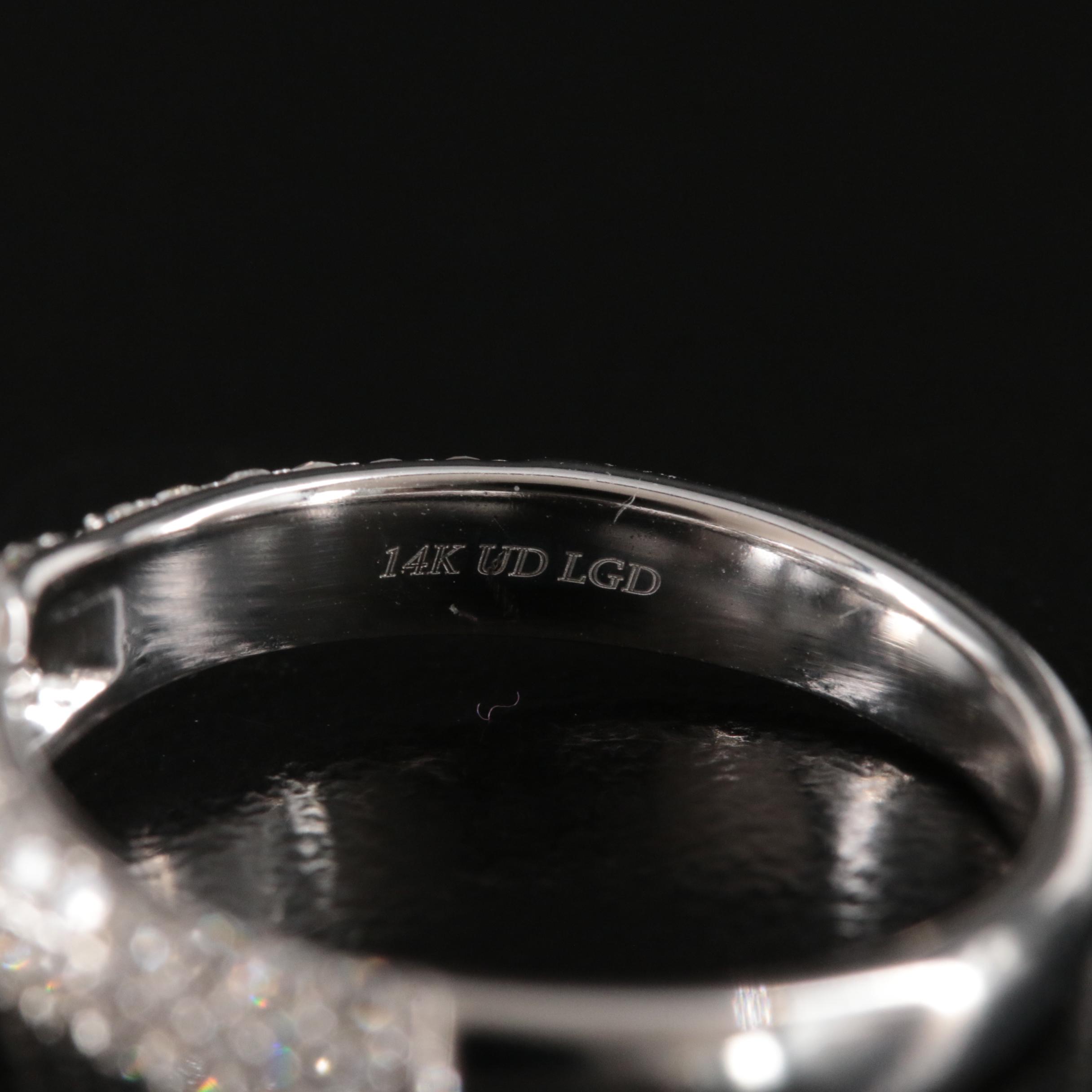 14K 1.67 CTW Lab Grown Diamond Ring