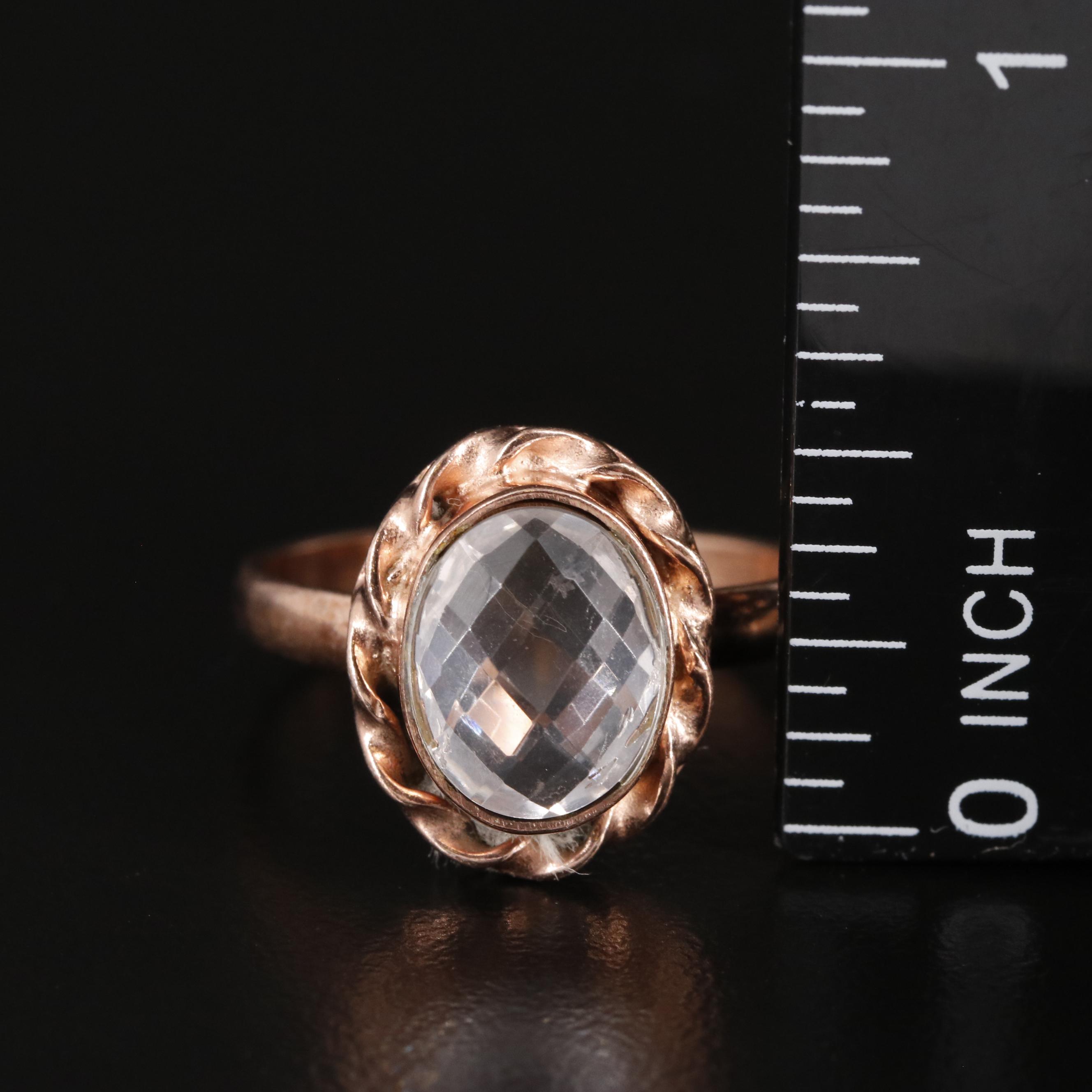 Rose Quartz Ring