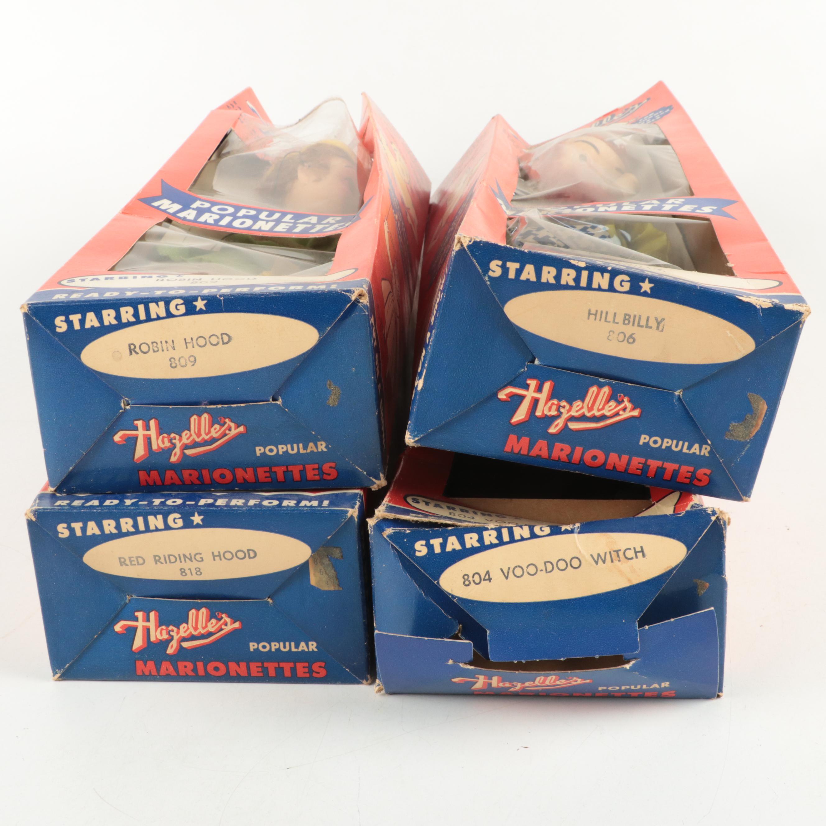 Hazelle's Airplane Control Popular Marionettes, Mid-20th Century