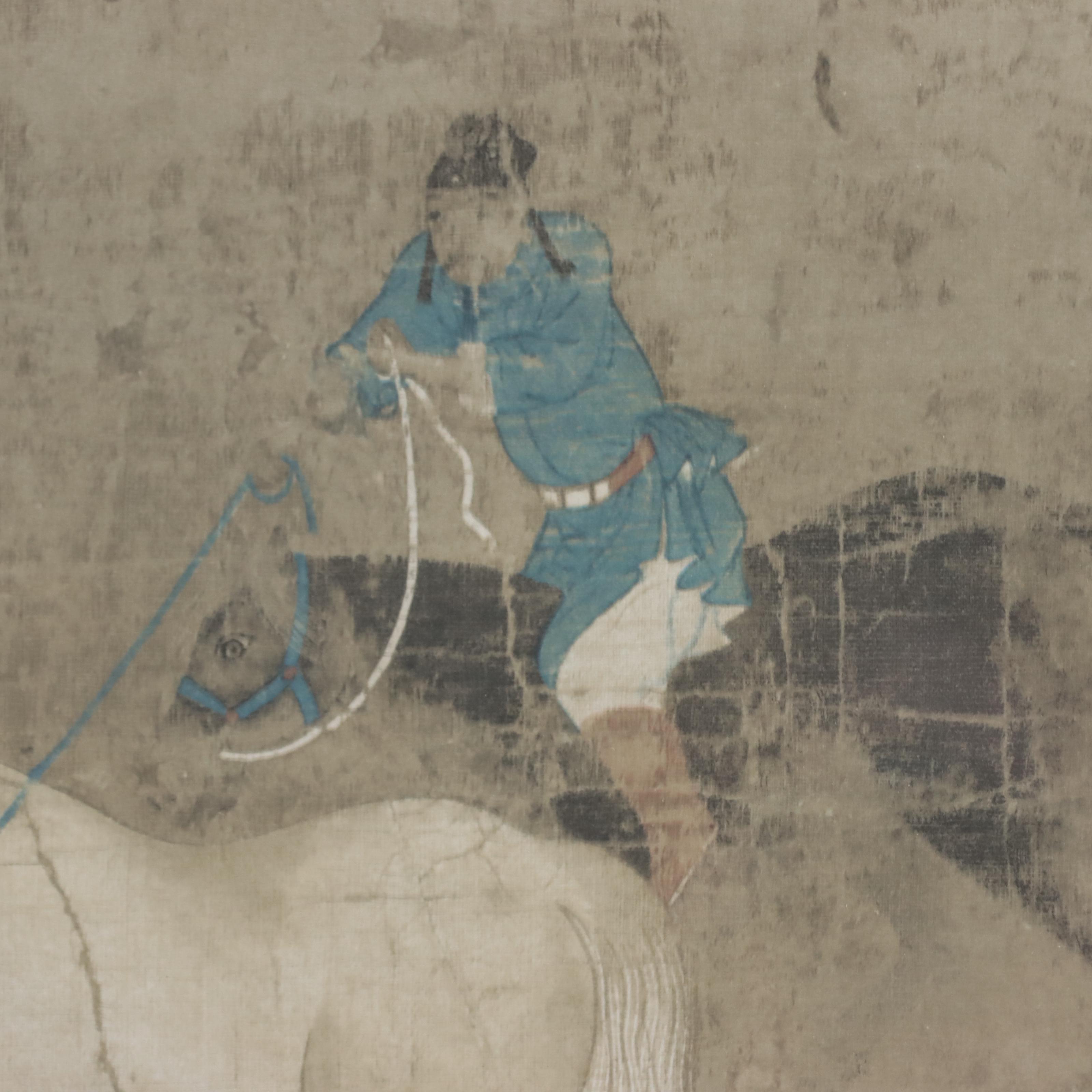 Collotype of Tribute Horses, Late 20th Century