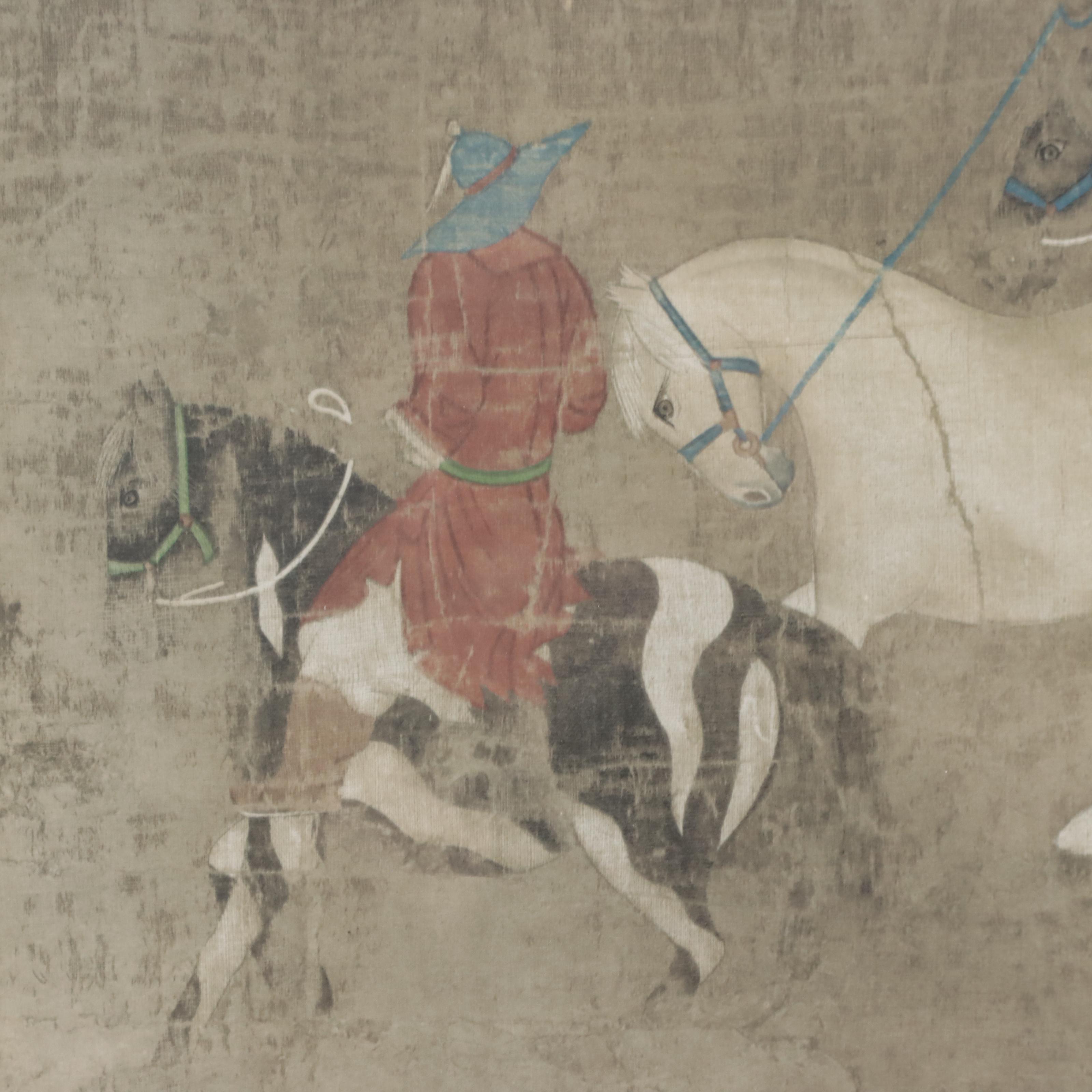 Collotype of Tribute Horses, Late 20th Century