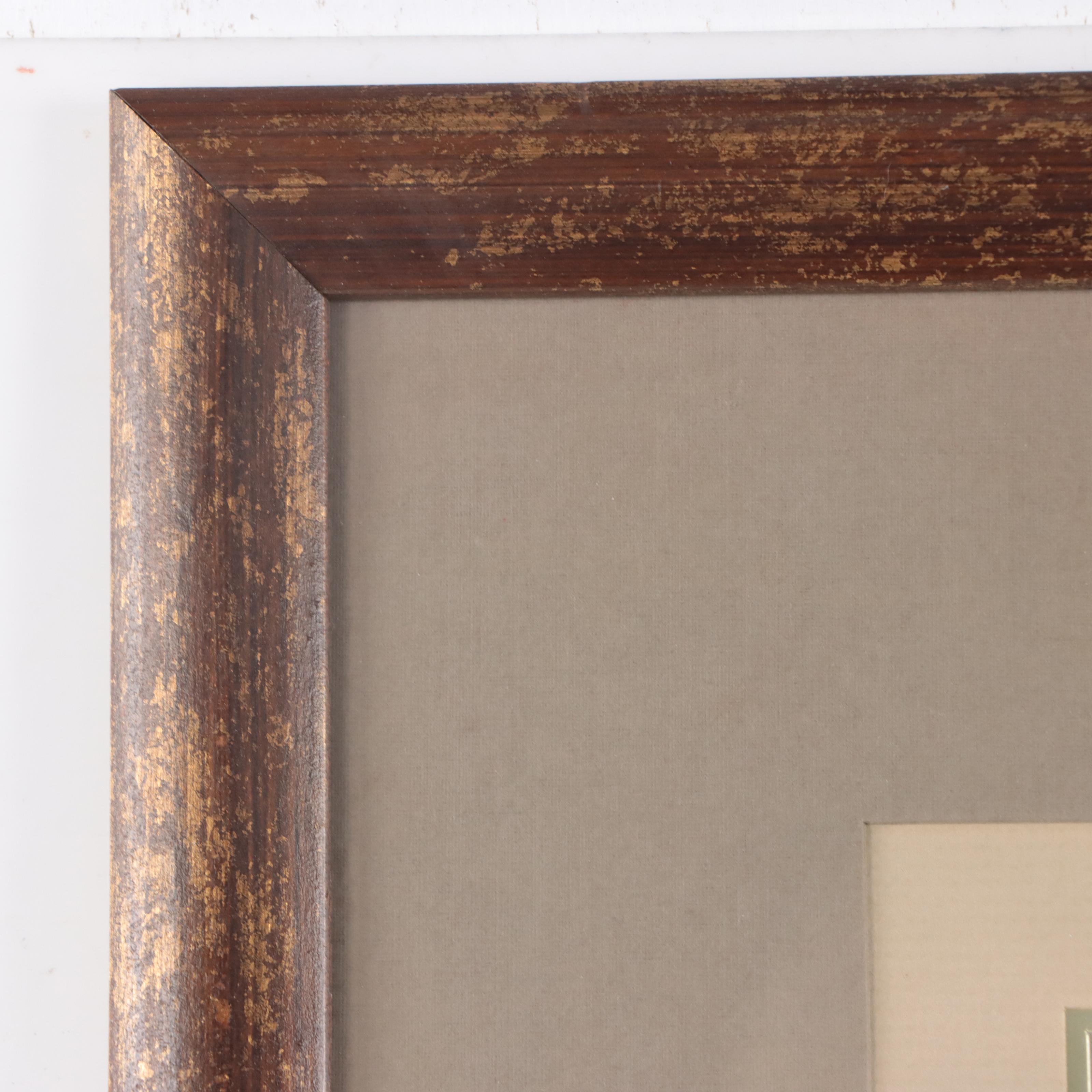 Collotype of Tribute Horses, Late 20th Century