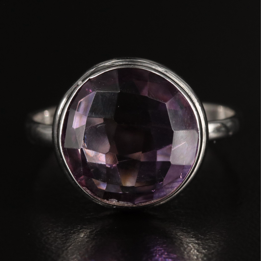 Sterling Amethyst Ring