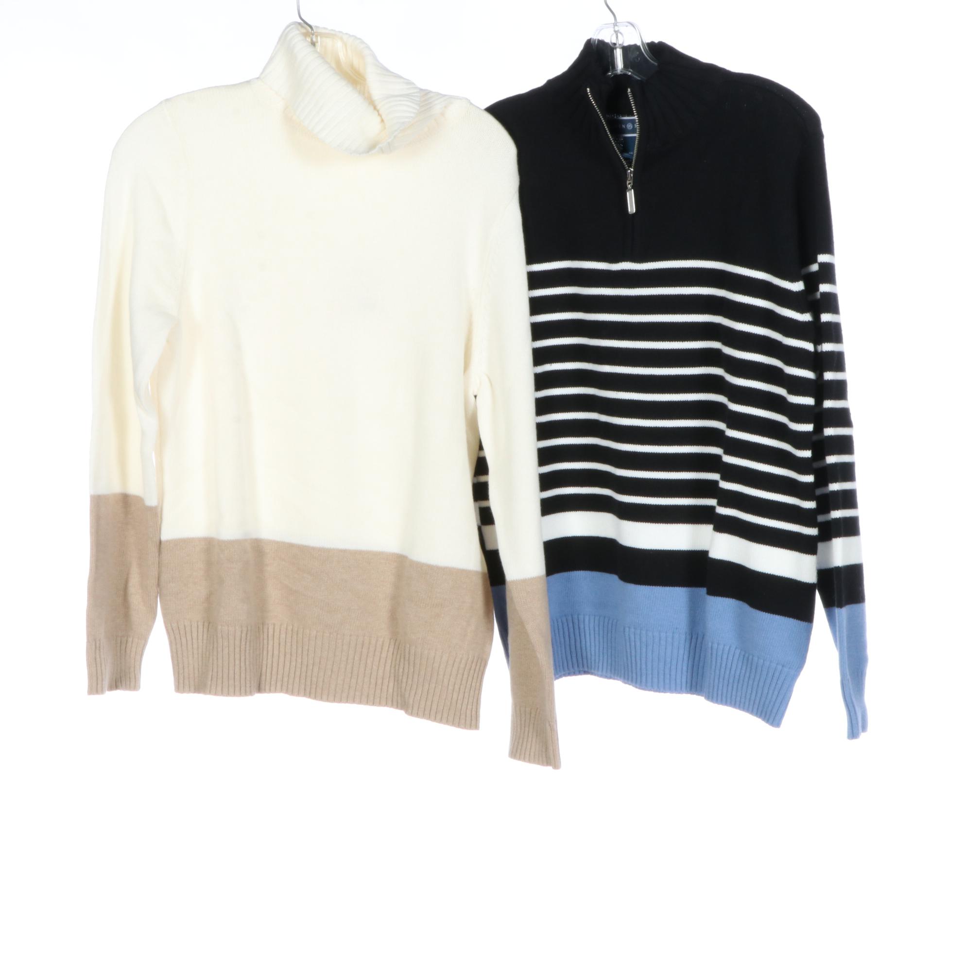 Karen Scott, Jeanne Pierre Sweaters, and Gloria Vanderbilt Amanda Style Jeans