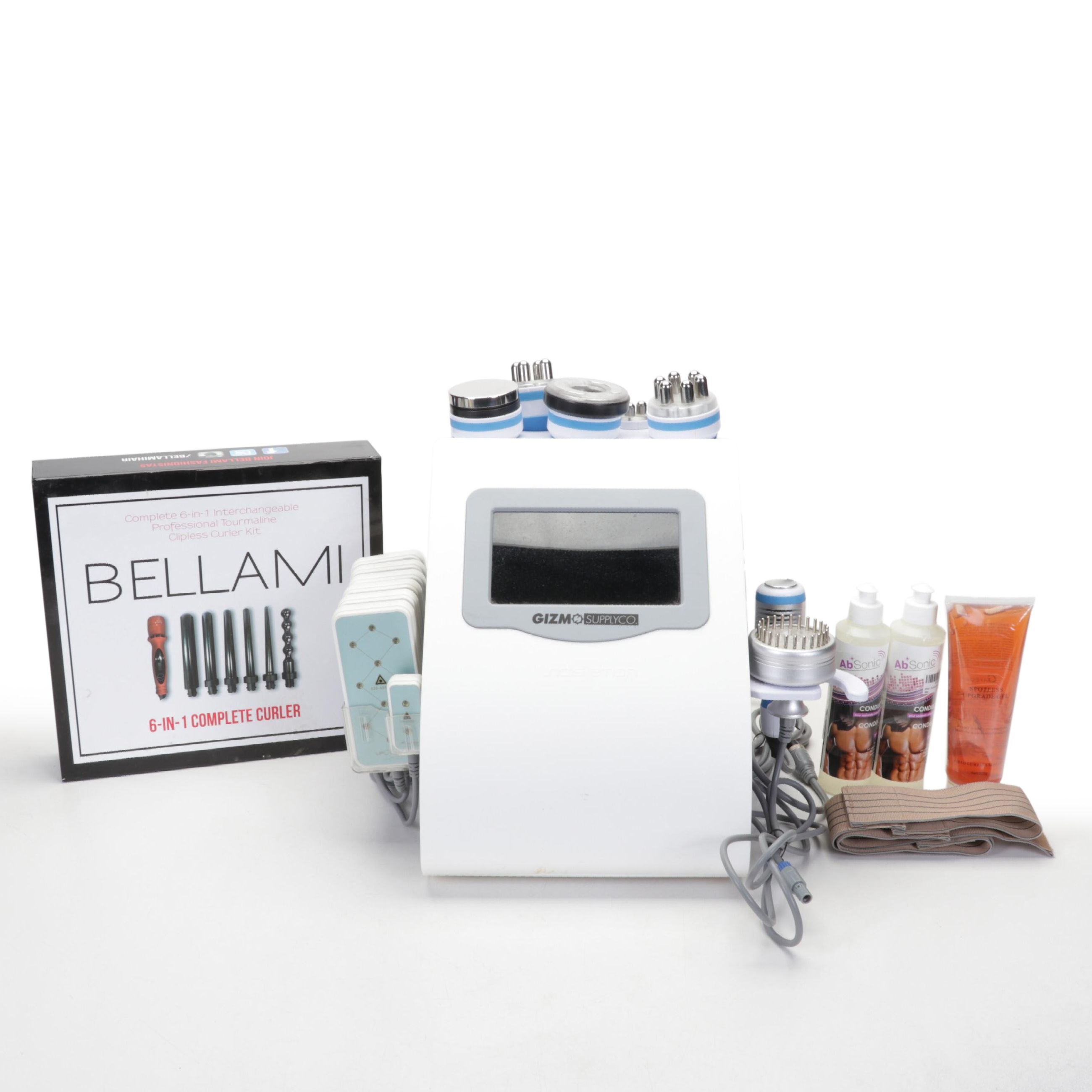 Gizmo Supply Co. 9 in 1 Cavitation Fat Loss Therapy Machine with Bellami Curlers