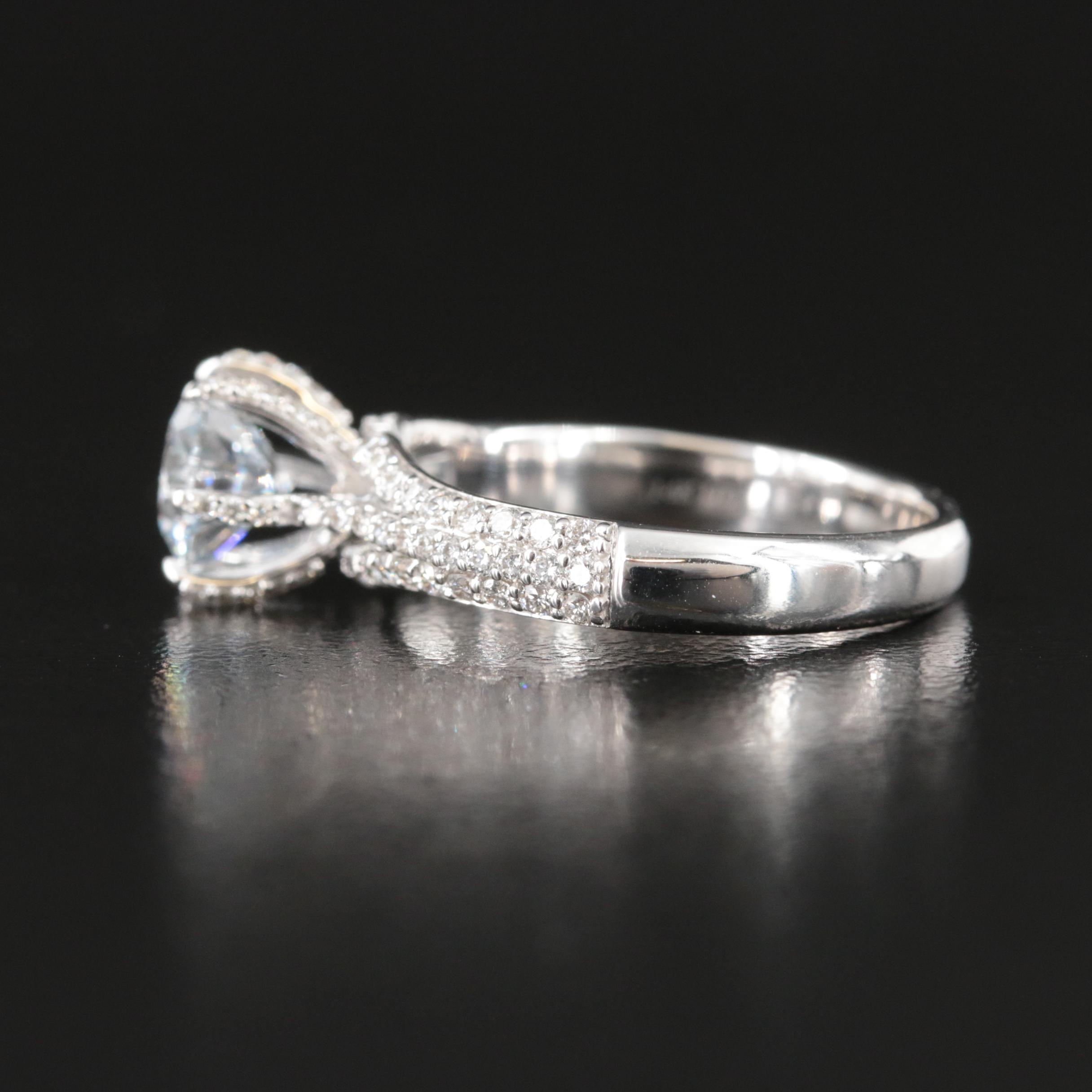 14K 1.62 CTW Lab Grown Diamond Ring