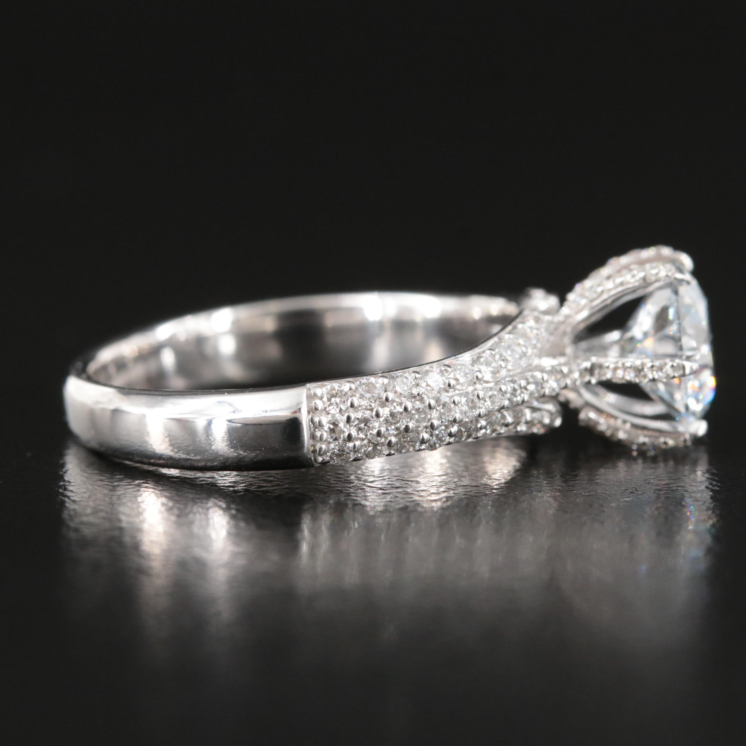 14K 1.62 CTW Lab Grown Diamond Ring