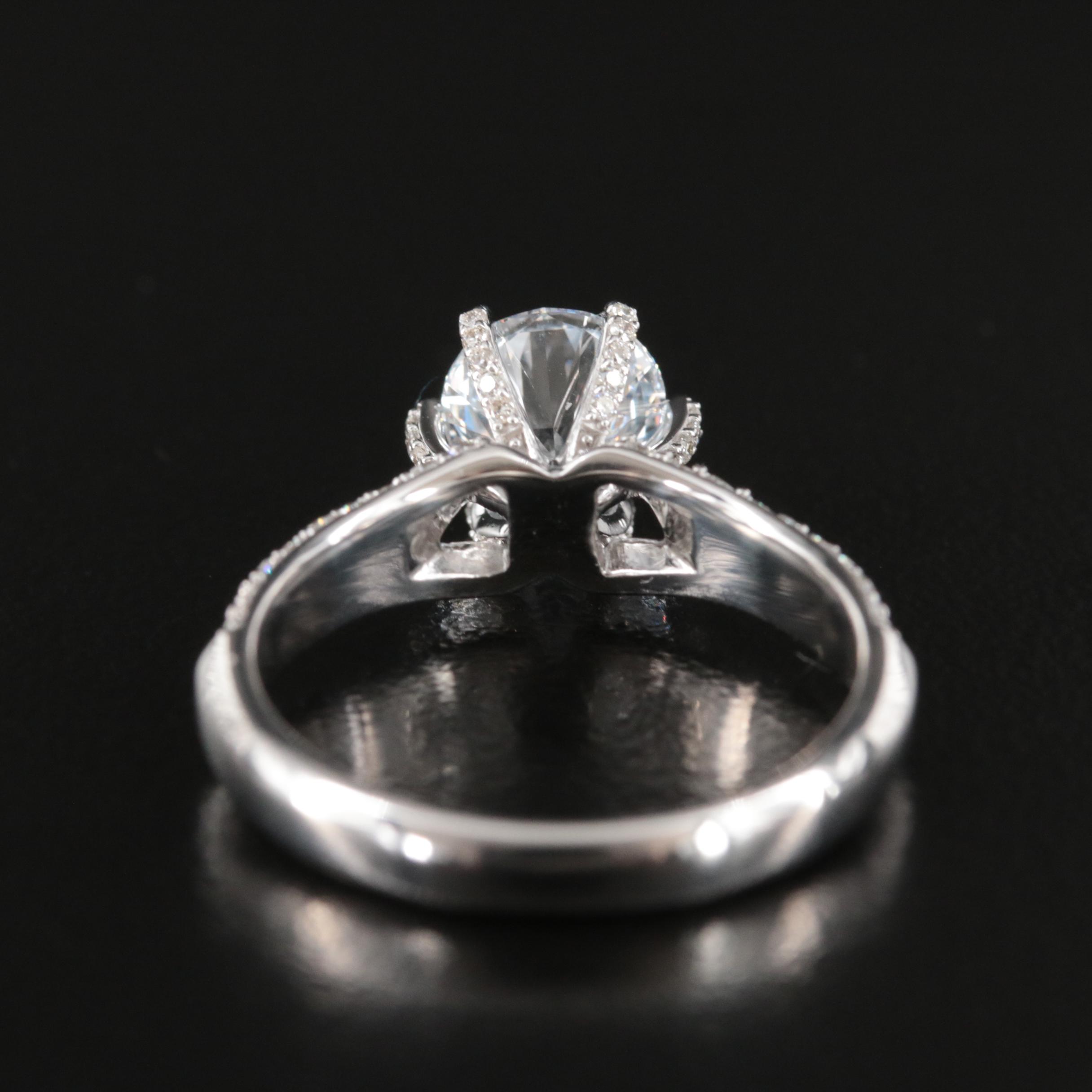 14K 1.62 CTW Lab Grown Diamond Ring