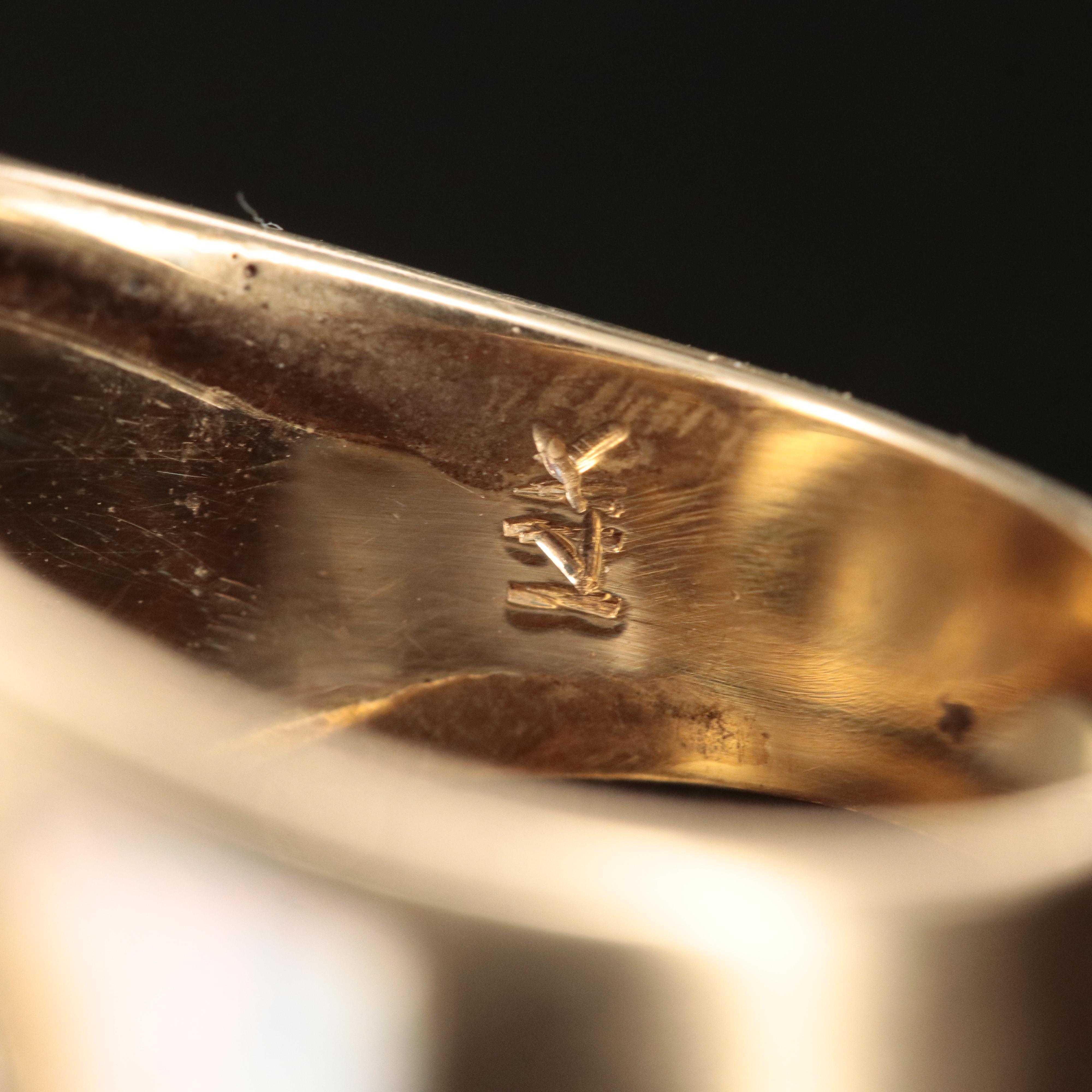 14K Turquoise and Opal Inlay Ring