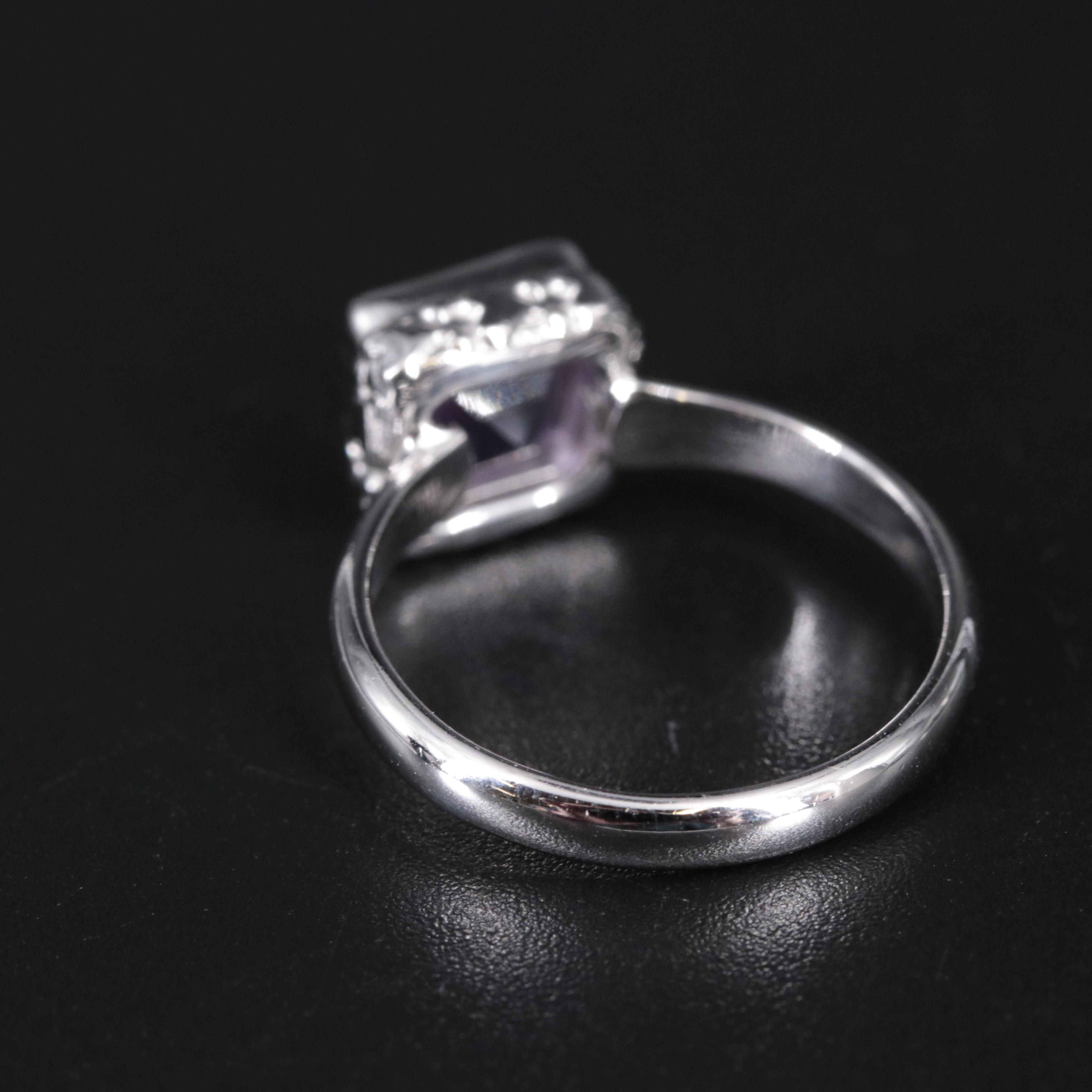 Sterling Silver Amethyst Ring