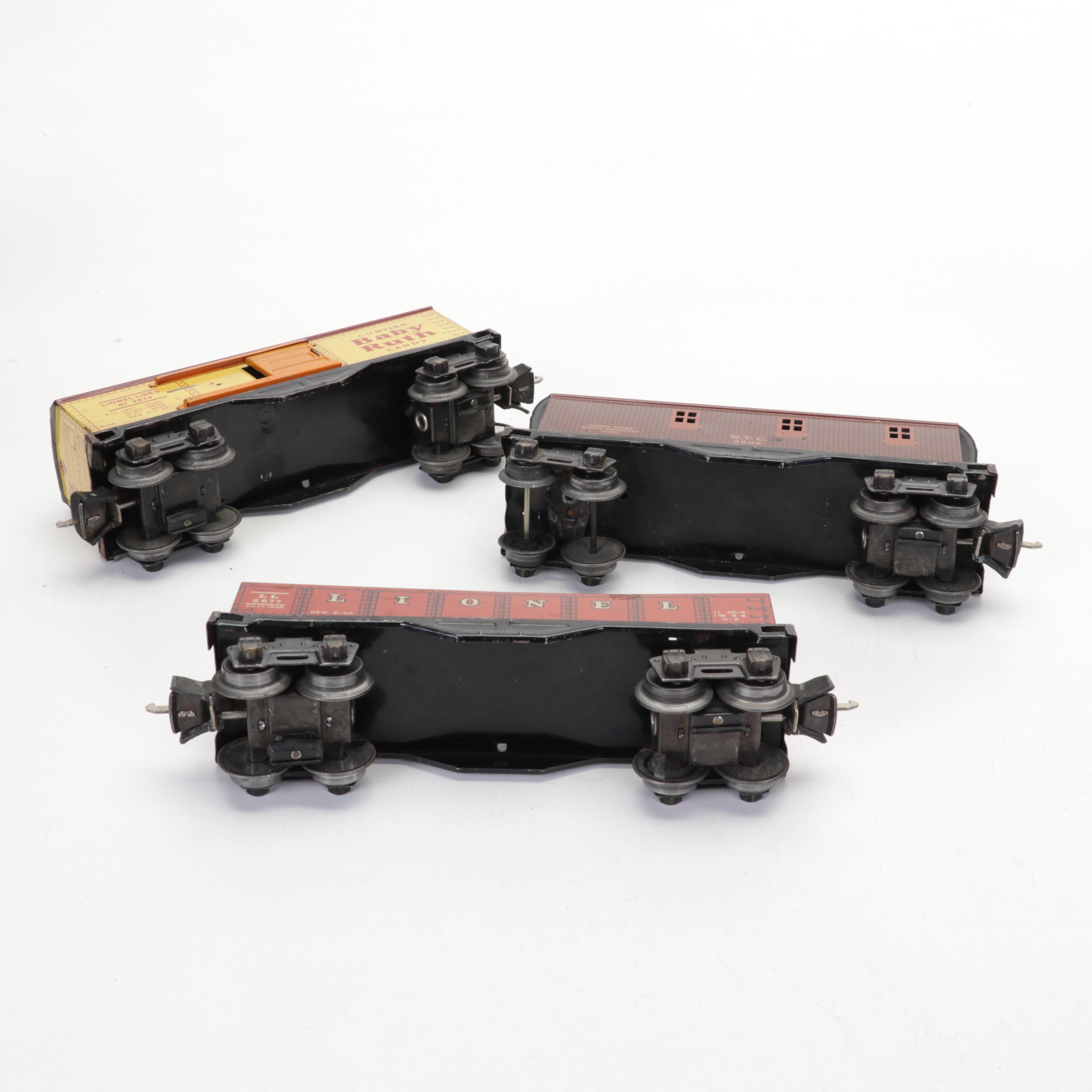 Lionel 027 and O Scale Locomotives, Cars, with Model Buildings, People and More