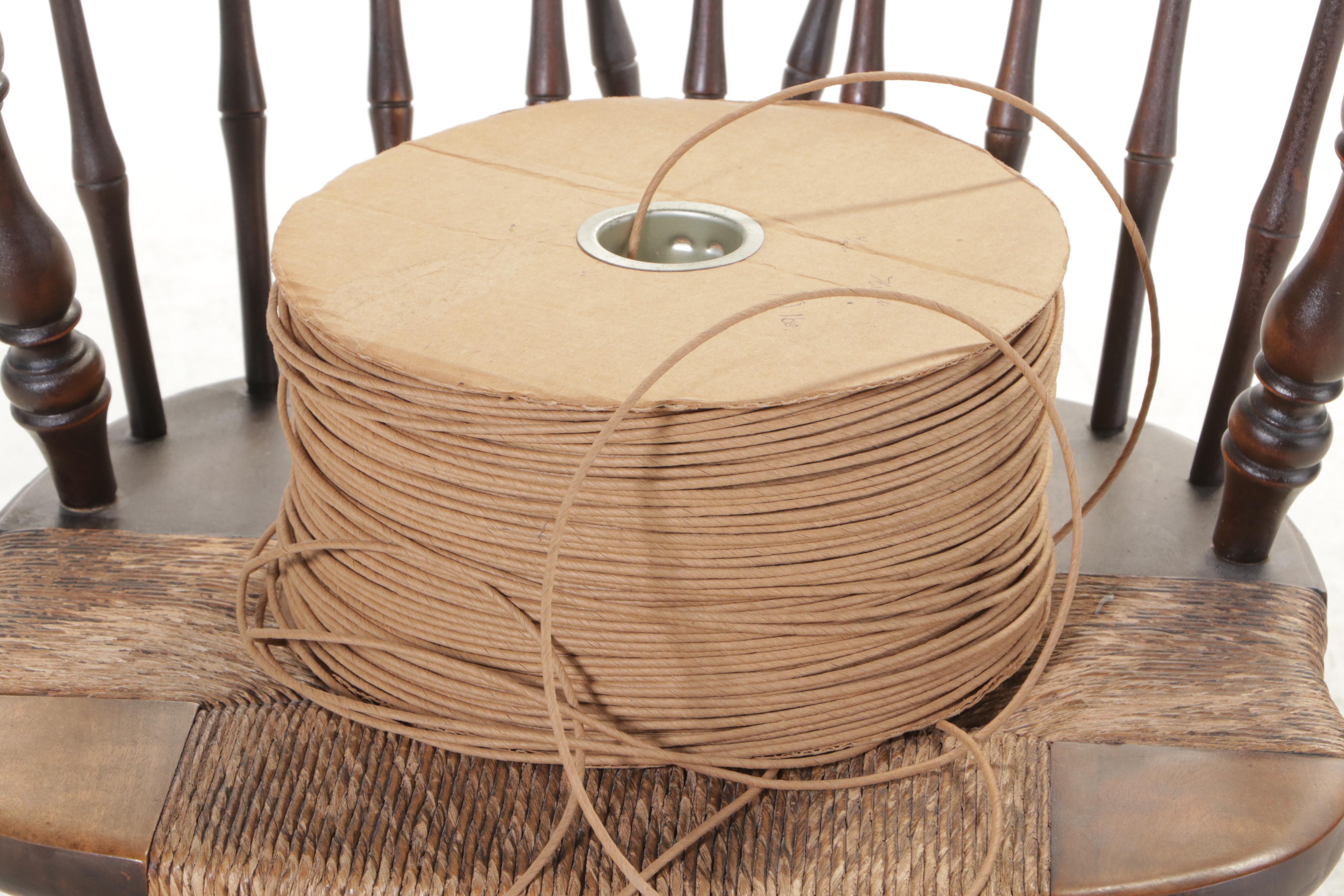 Four G. Henshaw & Sons Colonial Revival Brace-Back Windsor Dining Chairs