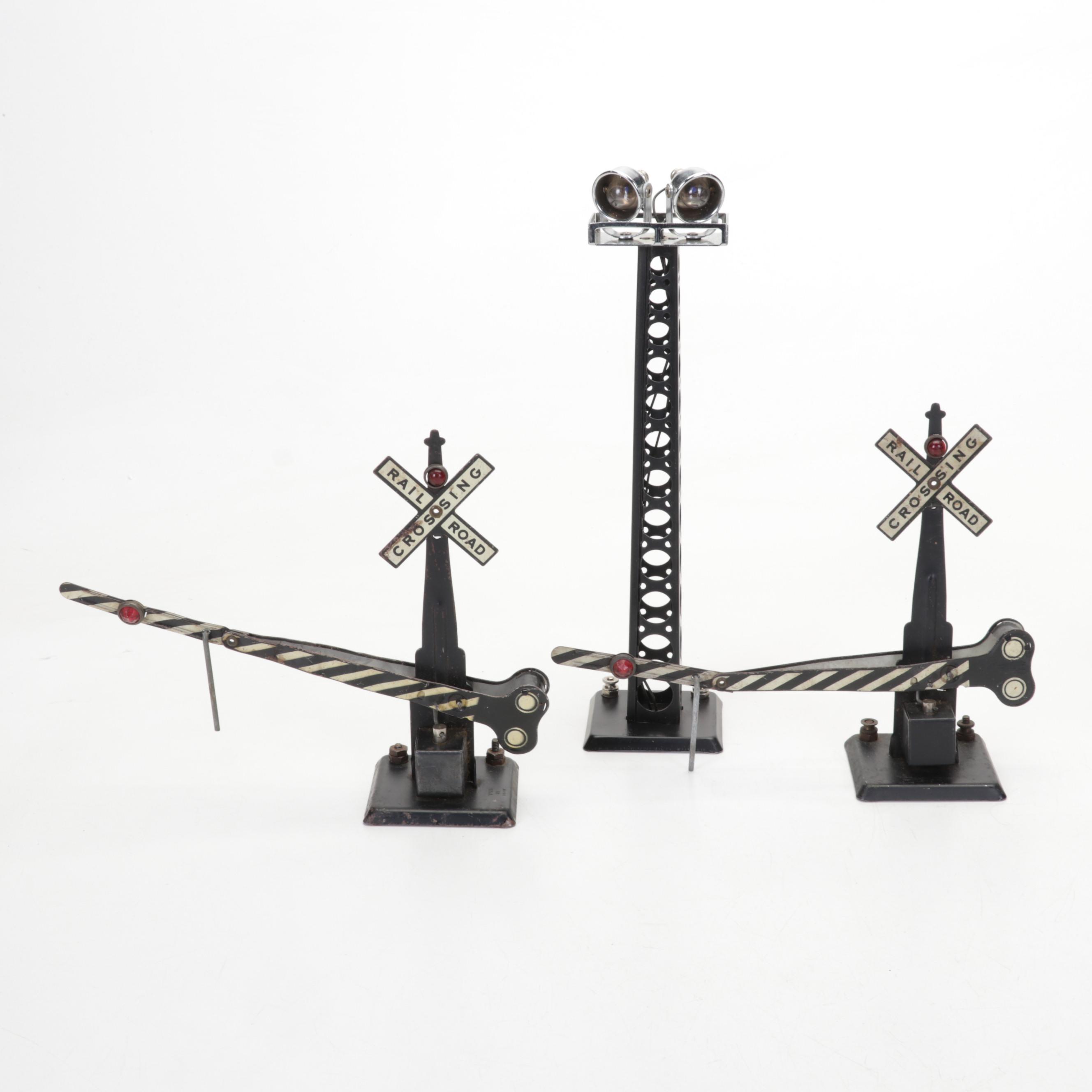 Lionel 027 and O Scale Locomotives, Cars, with Model Buildings, People and More