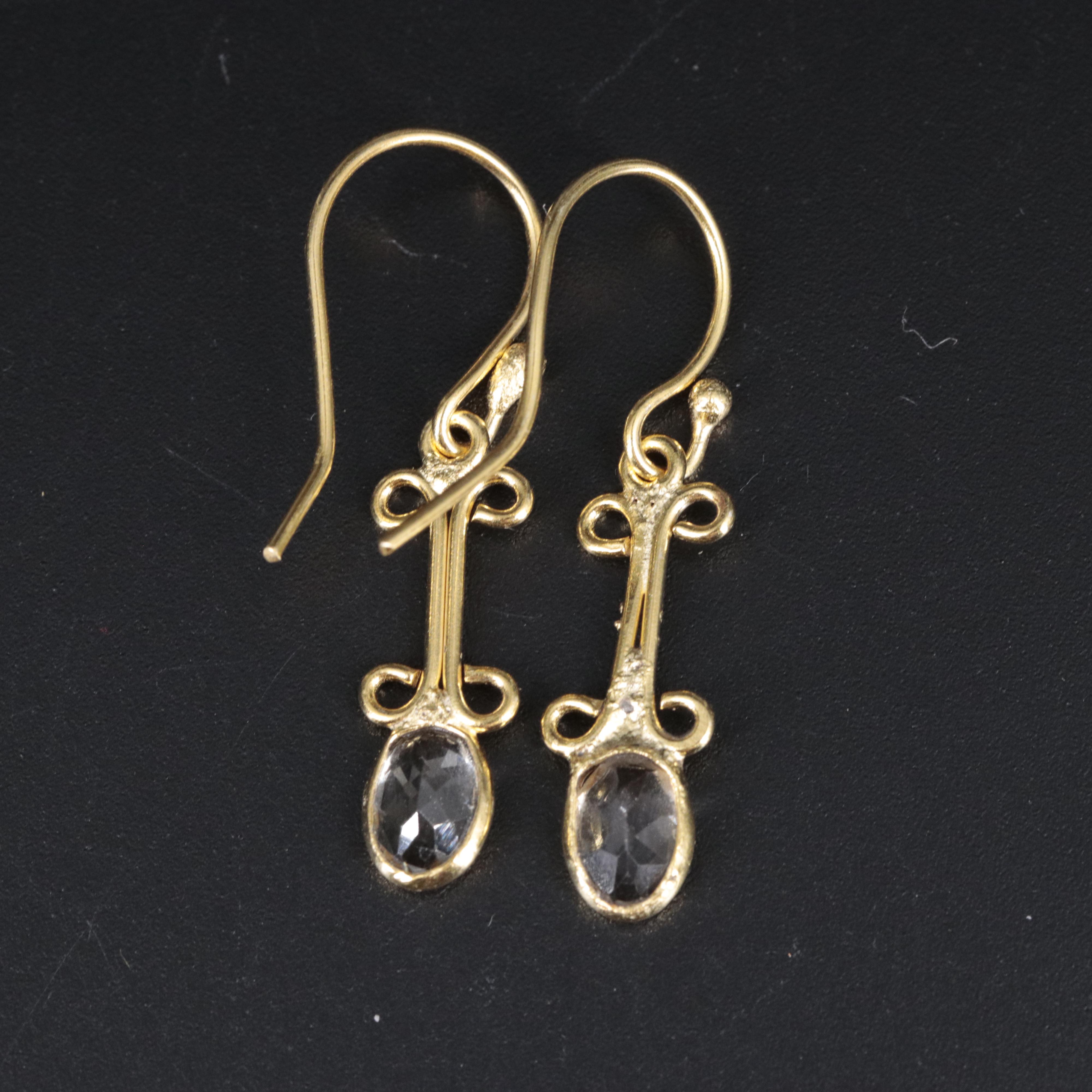 Citrine Drop Earrings