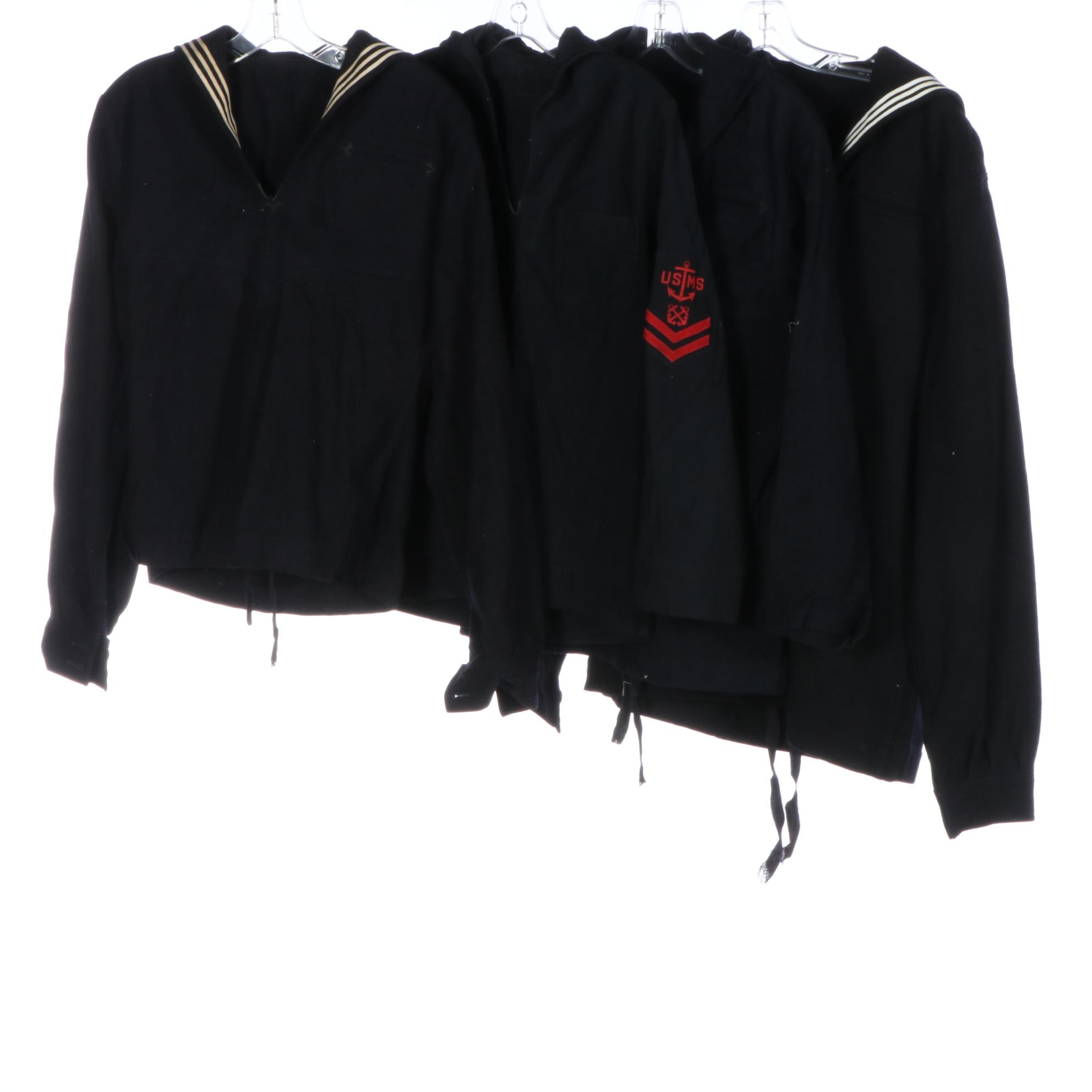 WWII Era U.S. Navy and U.S.M.S. Service Dress and Undress Uniforms