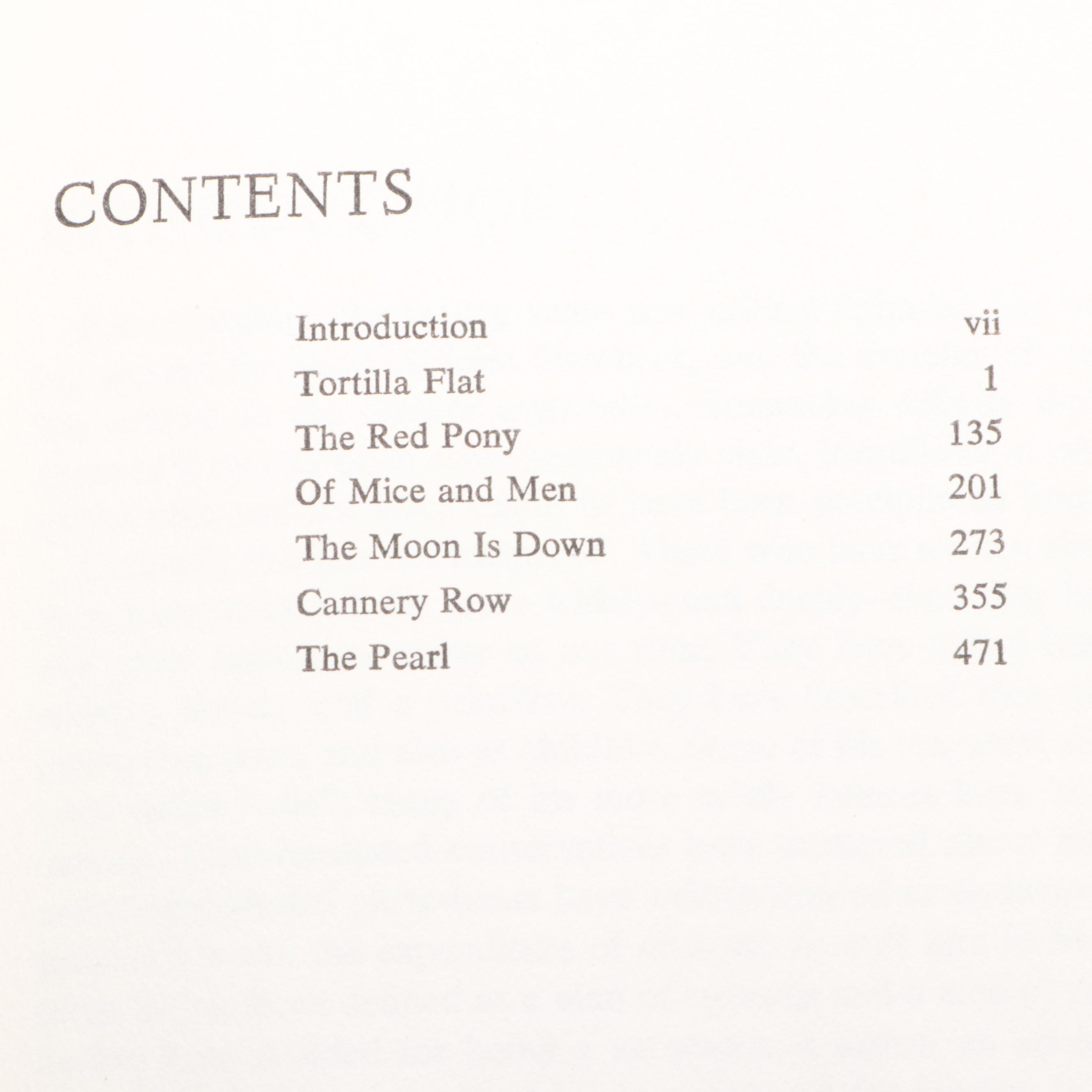 "The Grapes of Wrath," "Winter of Our Discontent," and More by Steinbeck, 1960s