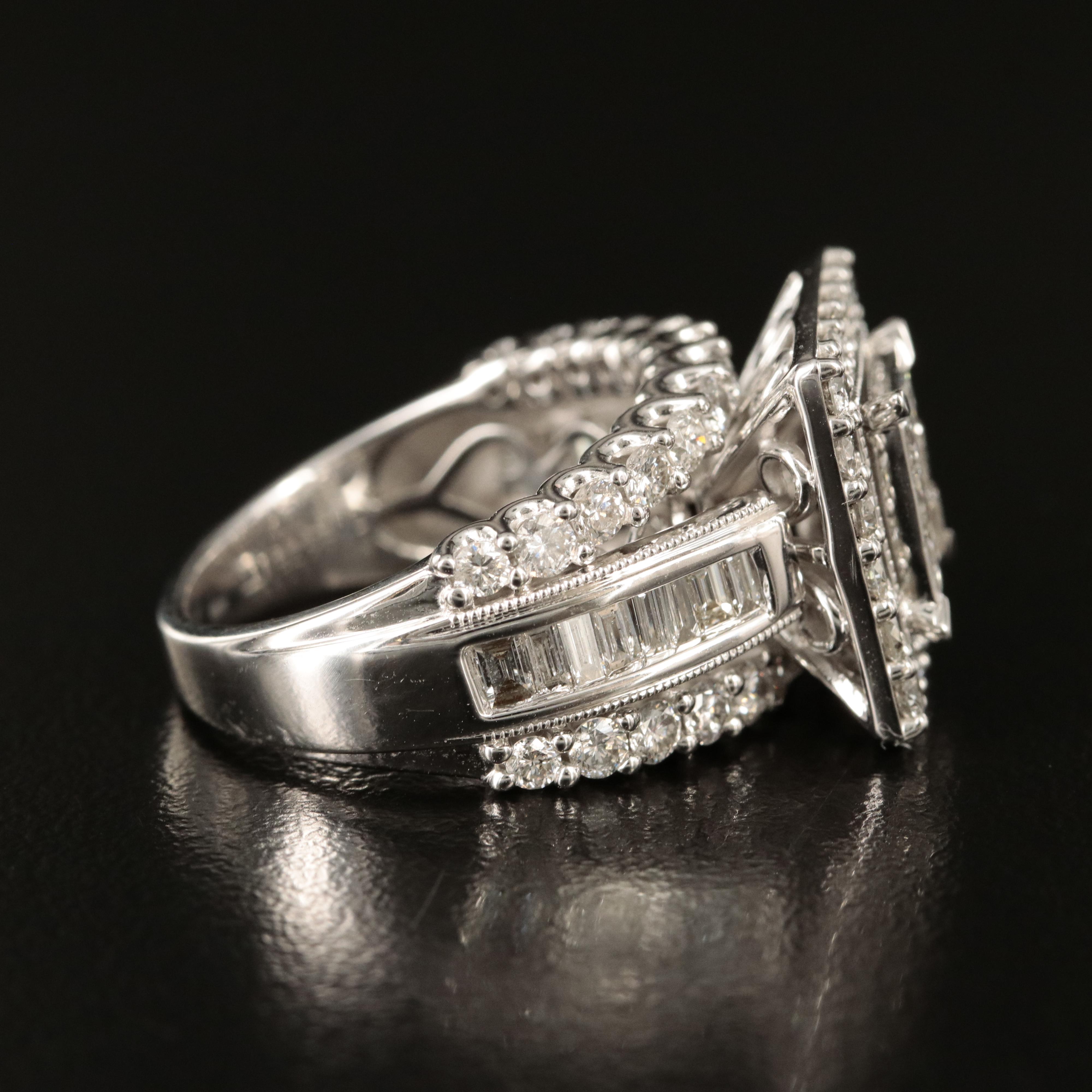 14K 4.02 CTW Diamond Ring