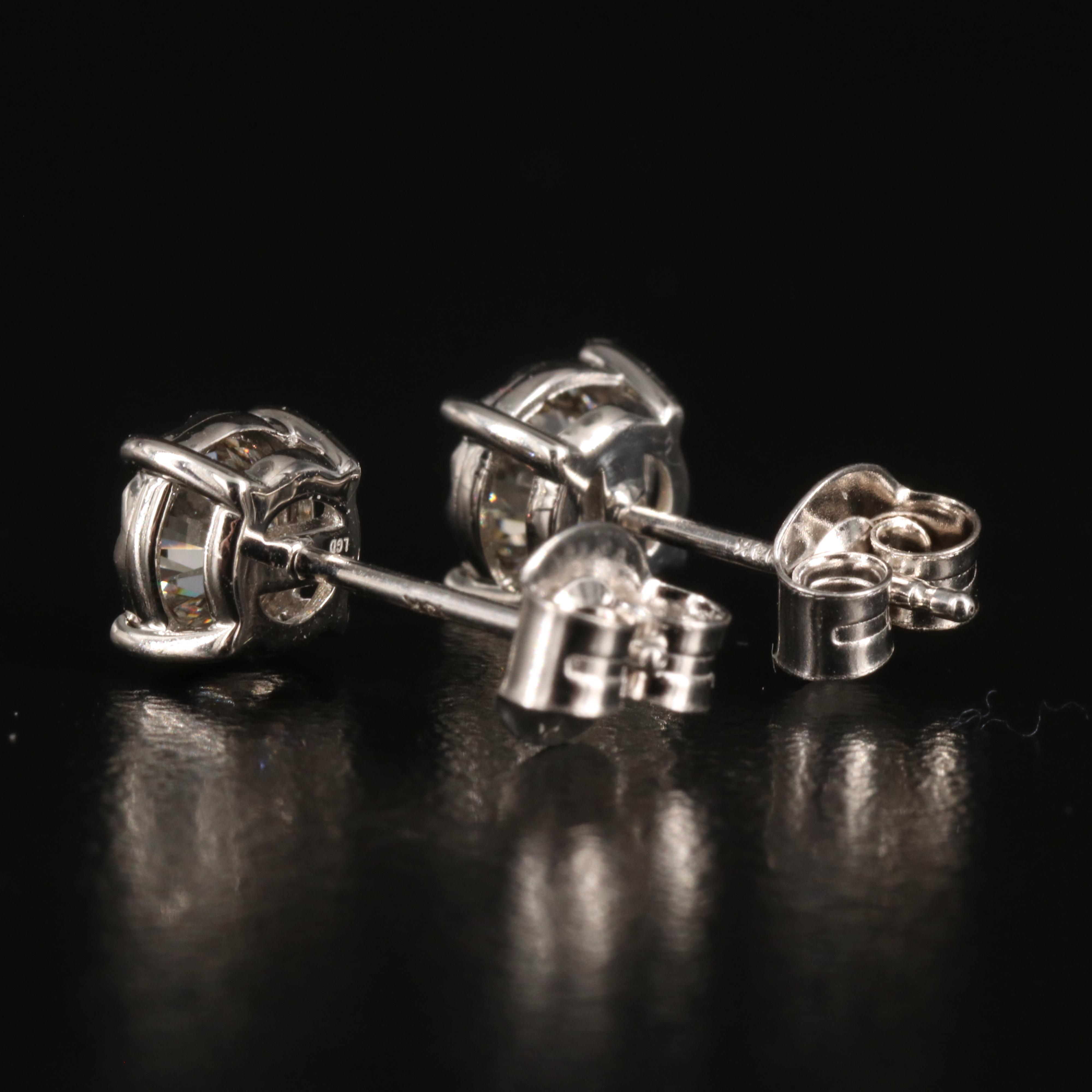 14K 0.80 CTW Lab Grown Diamond Stud Earrings