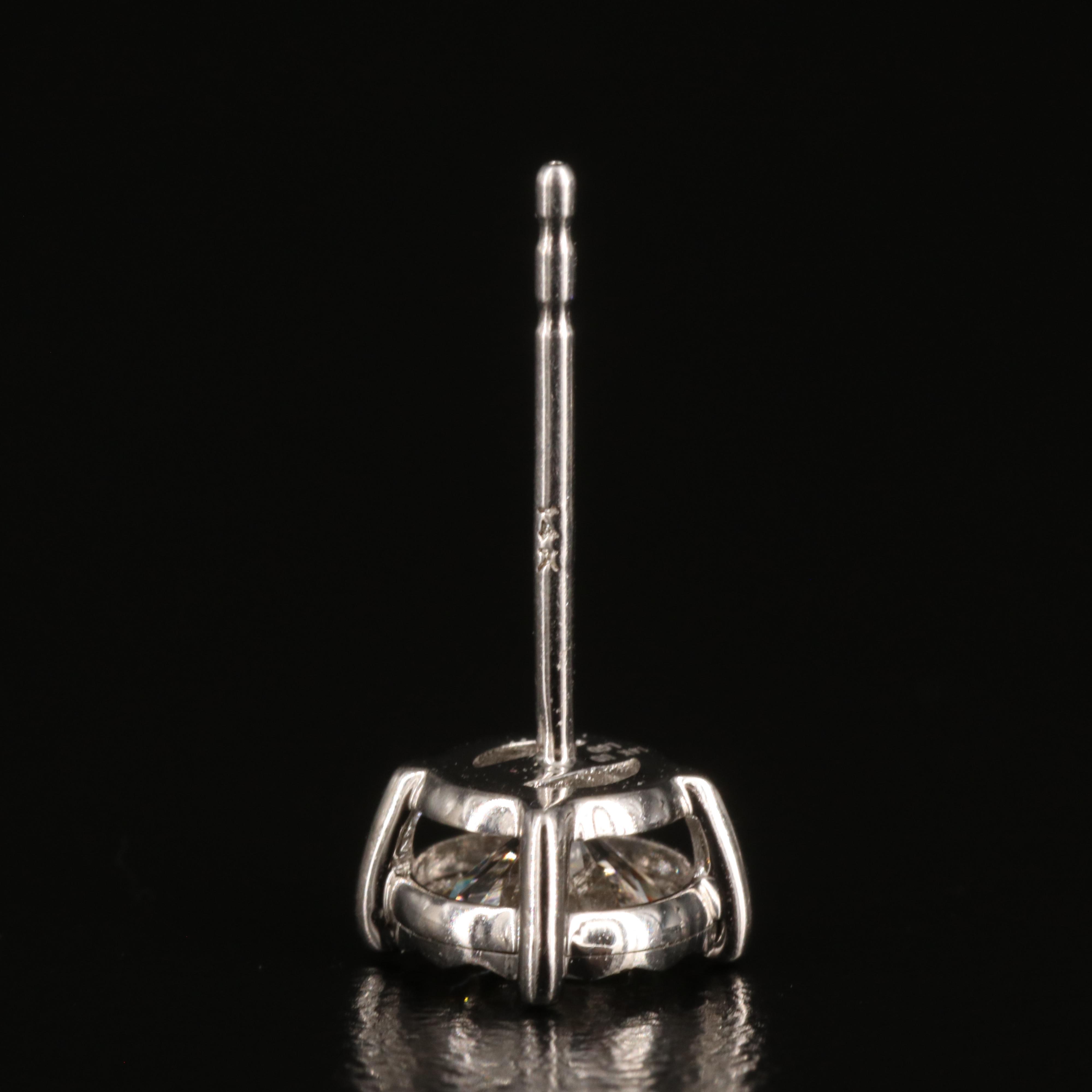 14K 0.80 CTW Lab Grown Diamond Stud Earrings