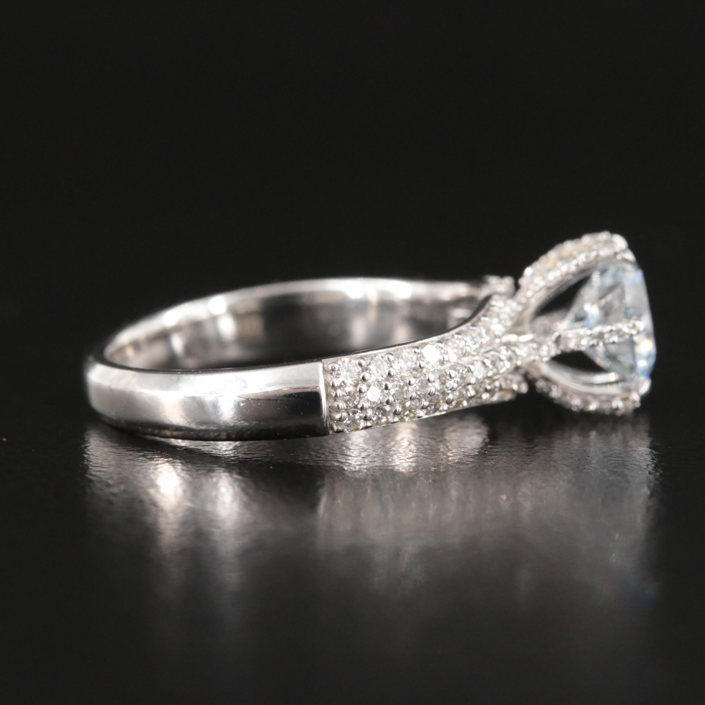 14K 1.67 CTW Lab Grown Diamond Ring